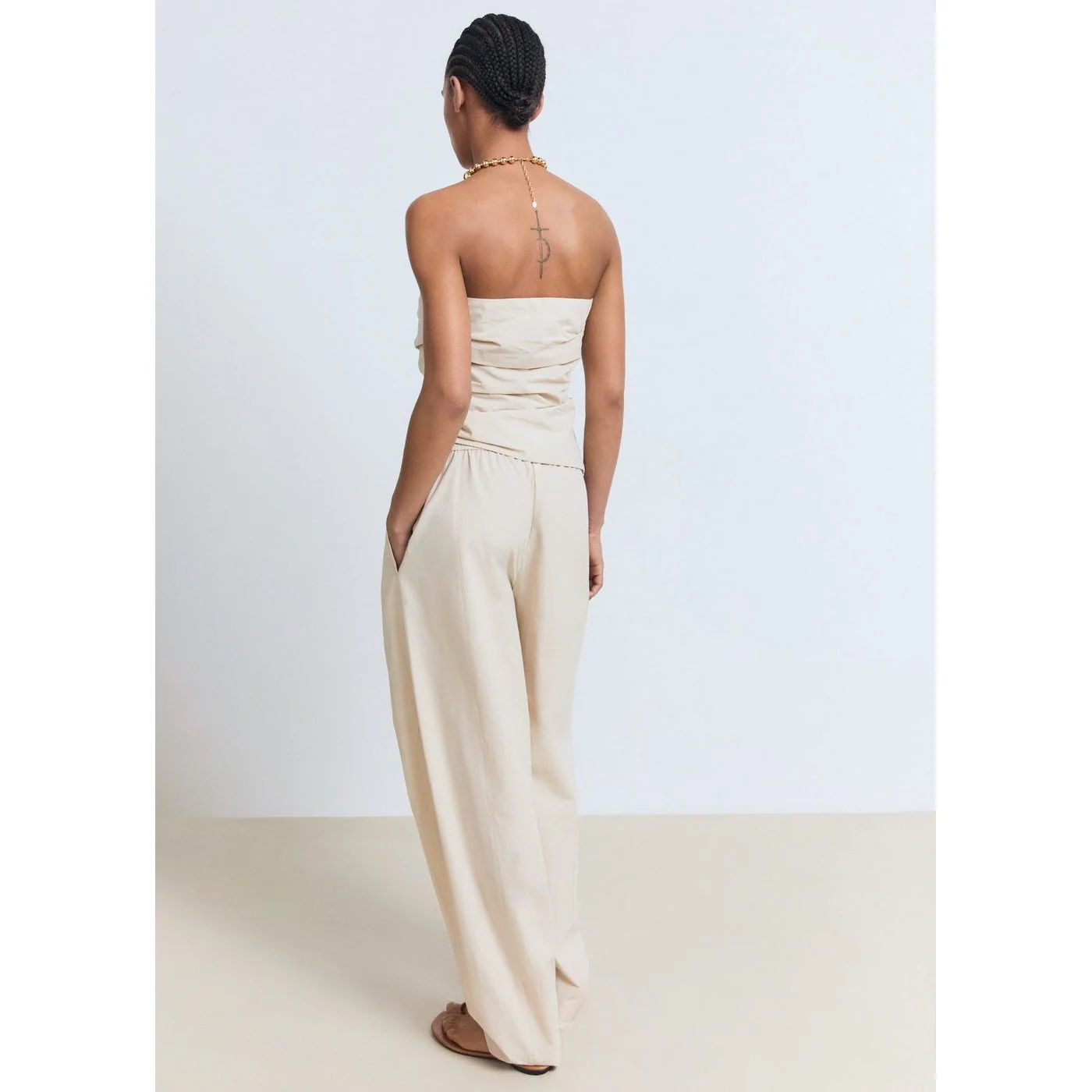 Pantalon Willy - Ecru - Image 3