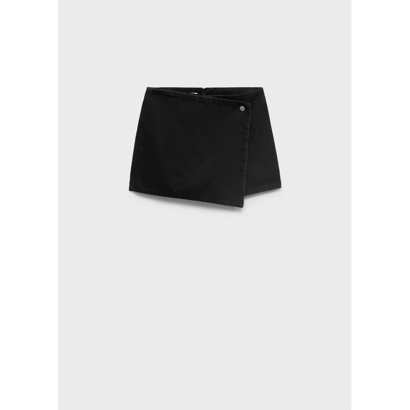 Short Skort - Black Denim - Image 7