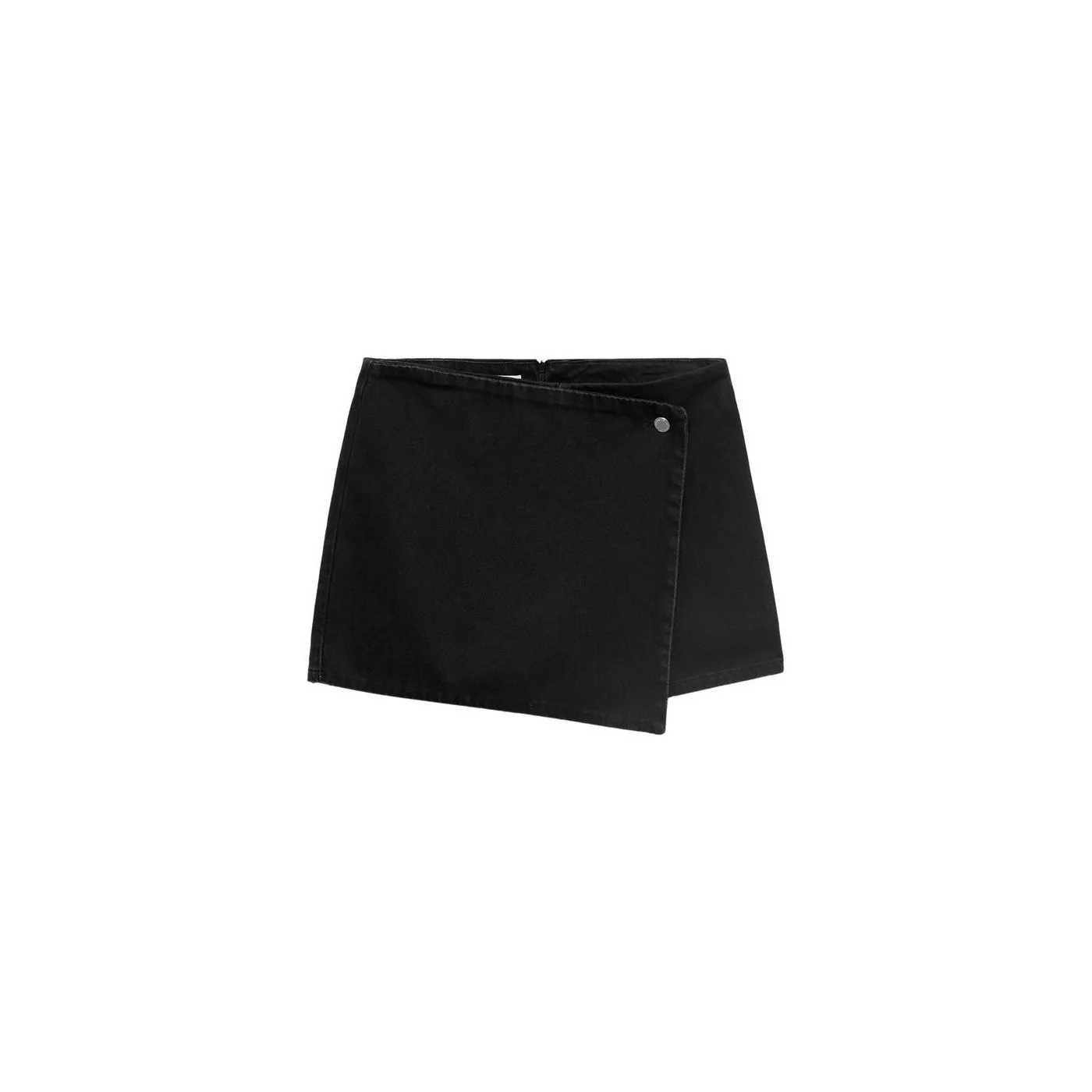 Short Skort - Black Denim - Image 8
