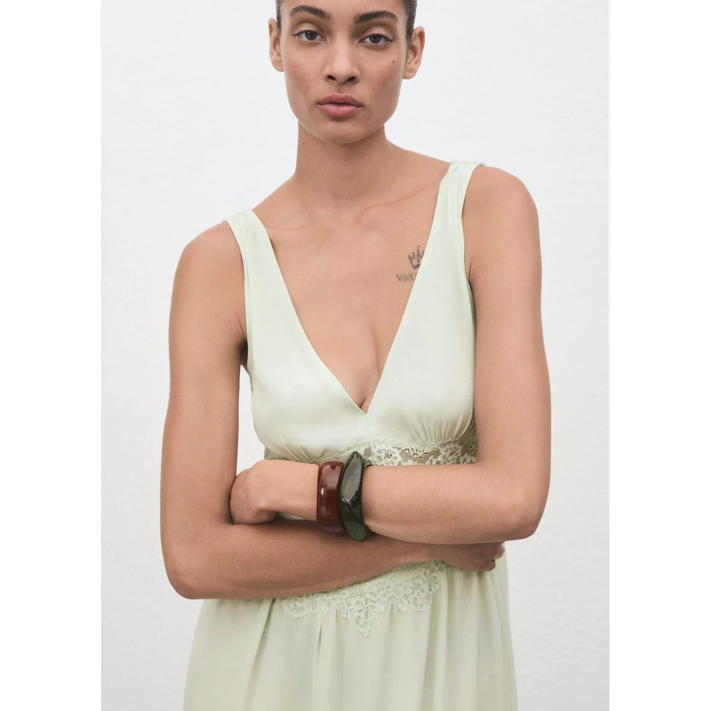 Robe Greta - Mint Green - Image 2