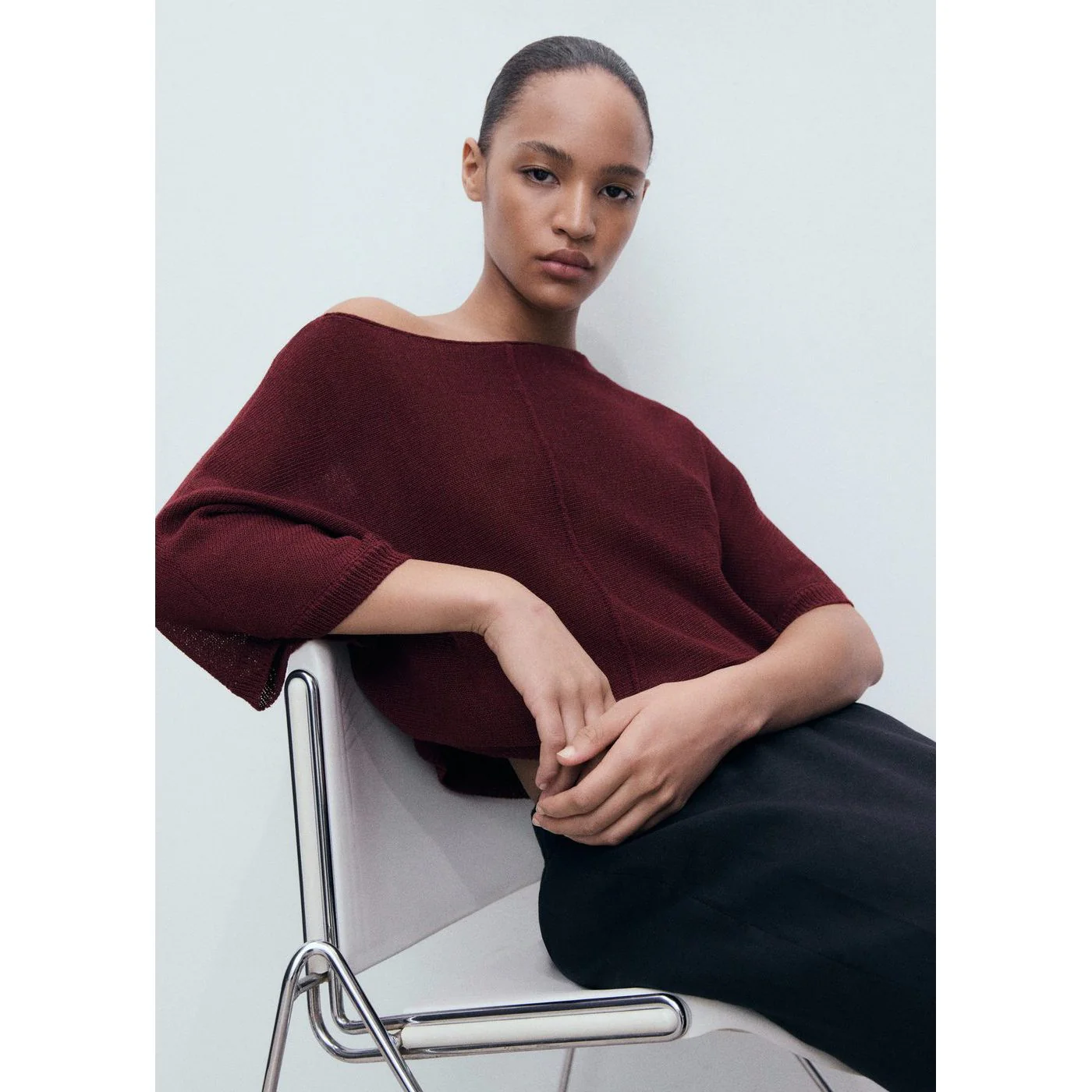 Pull Aventura - Burgundy - Image 5
