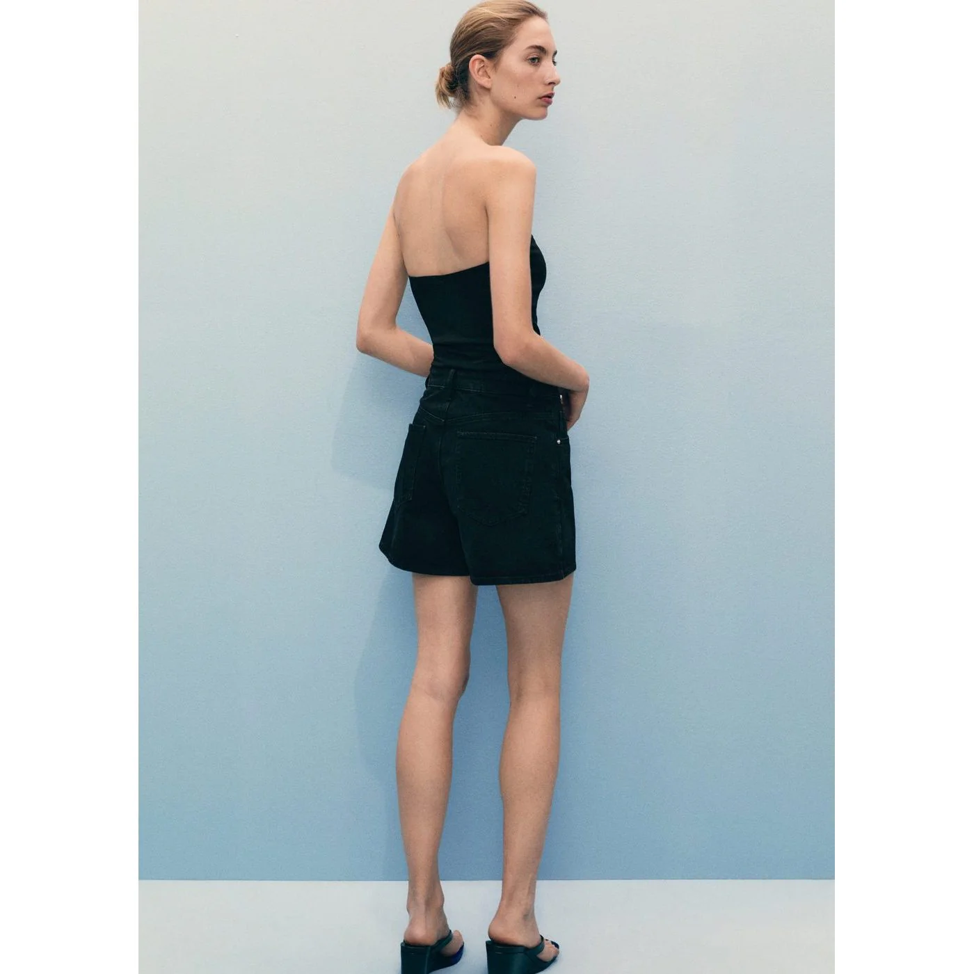 Short Zoey - Denim Noir - Image 3