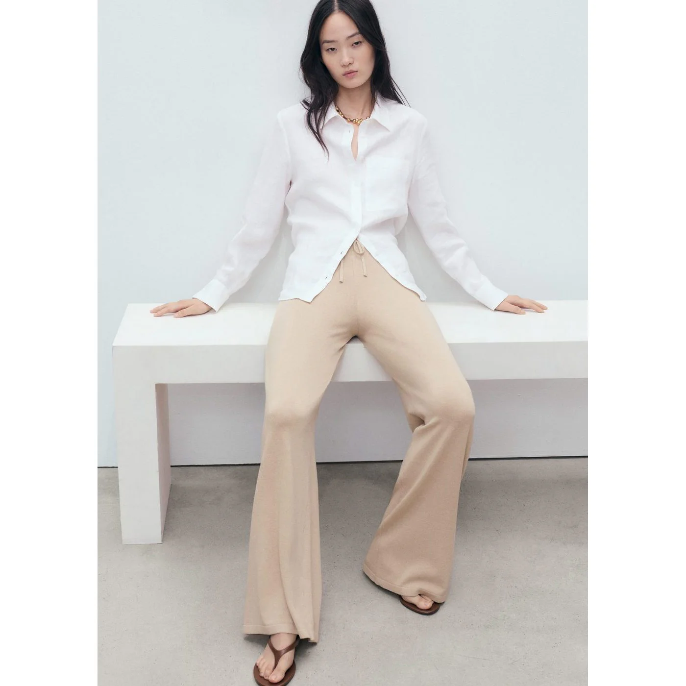 Pantalon Vella - Gris Clair/Pastel - Image 5