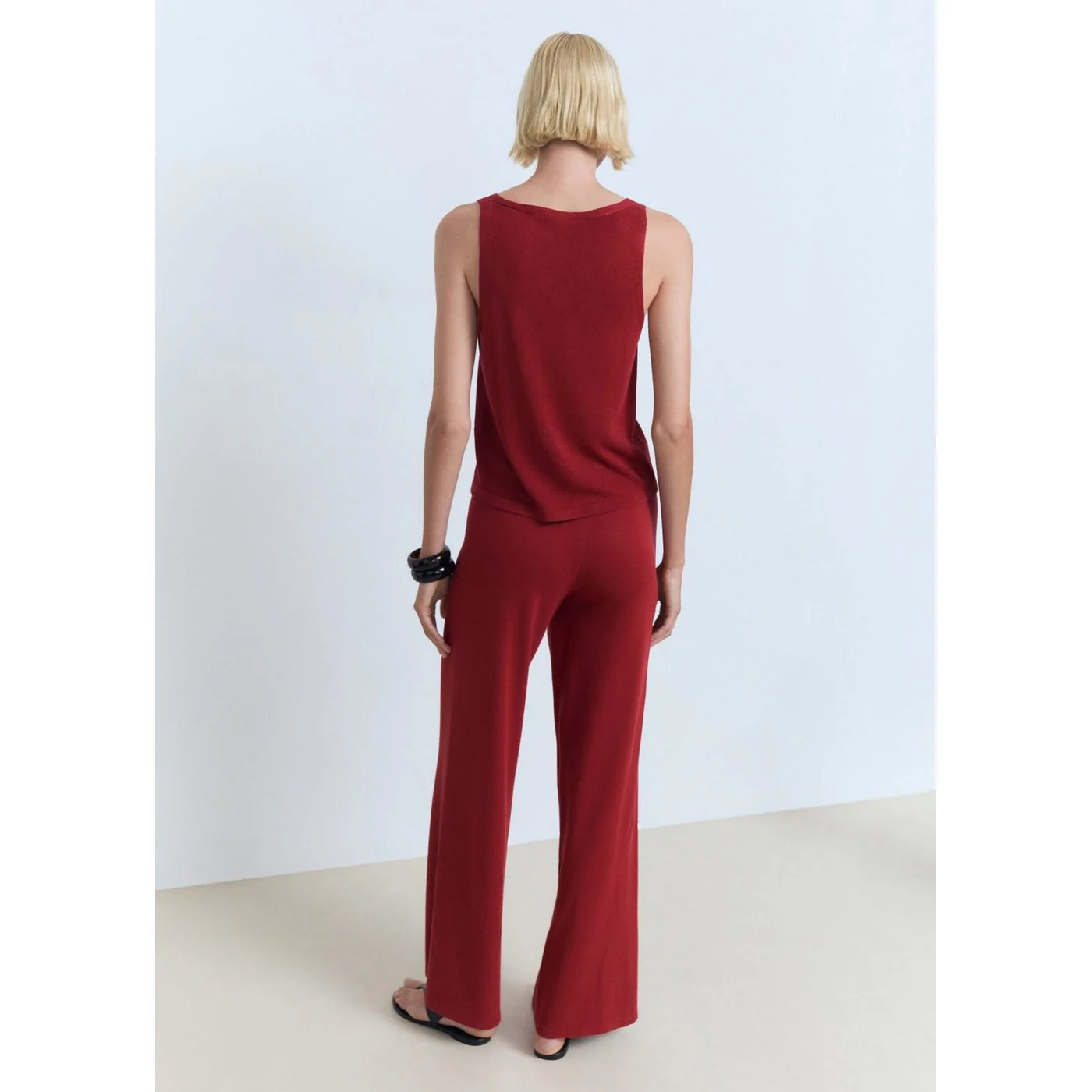 Pantalon Vella - Rouge - Image 3
