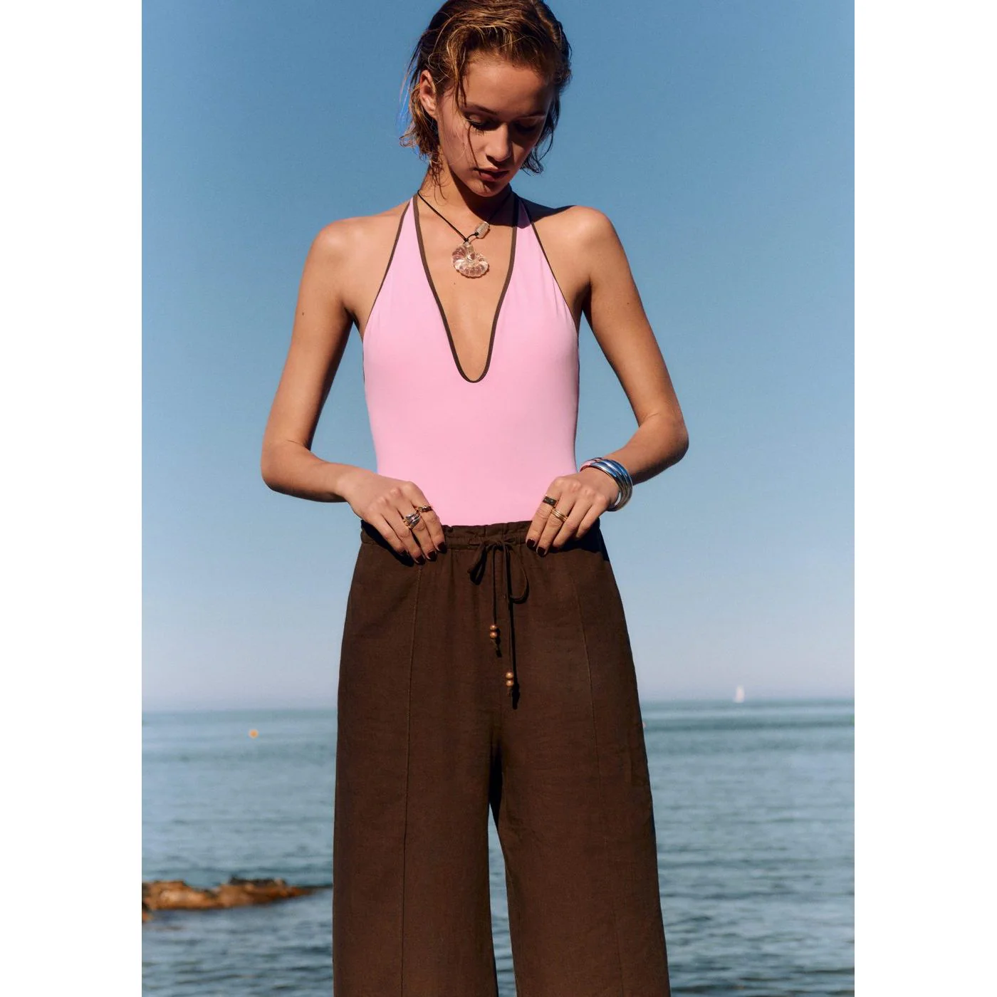 Pantalon Scott - Medium Brown - Image 2