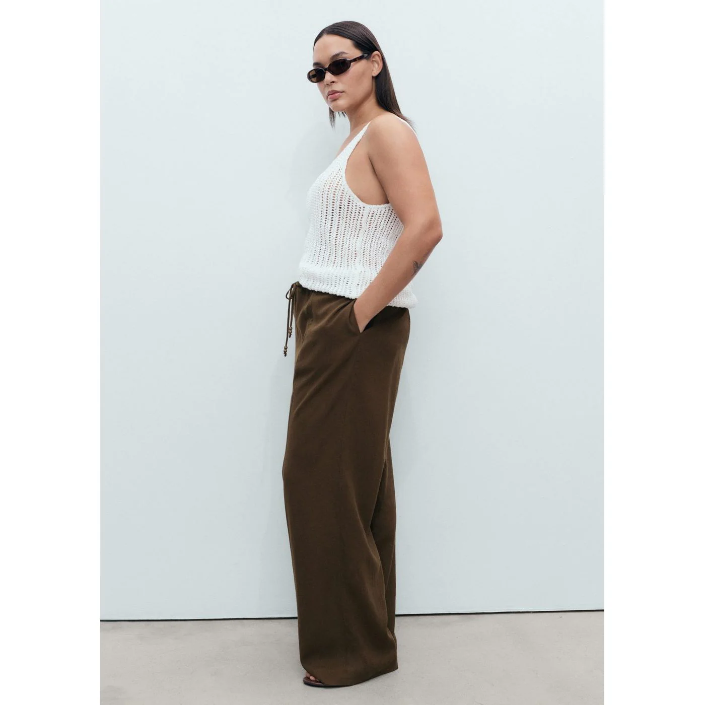 Pantalon Scott - Medium Brown - Image 5