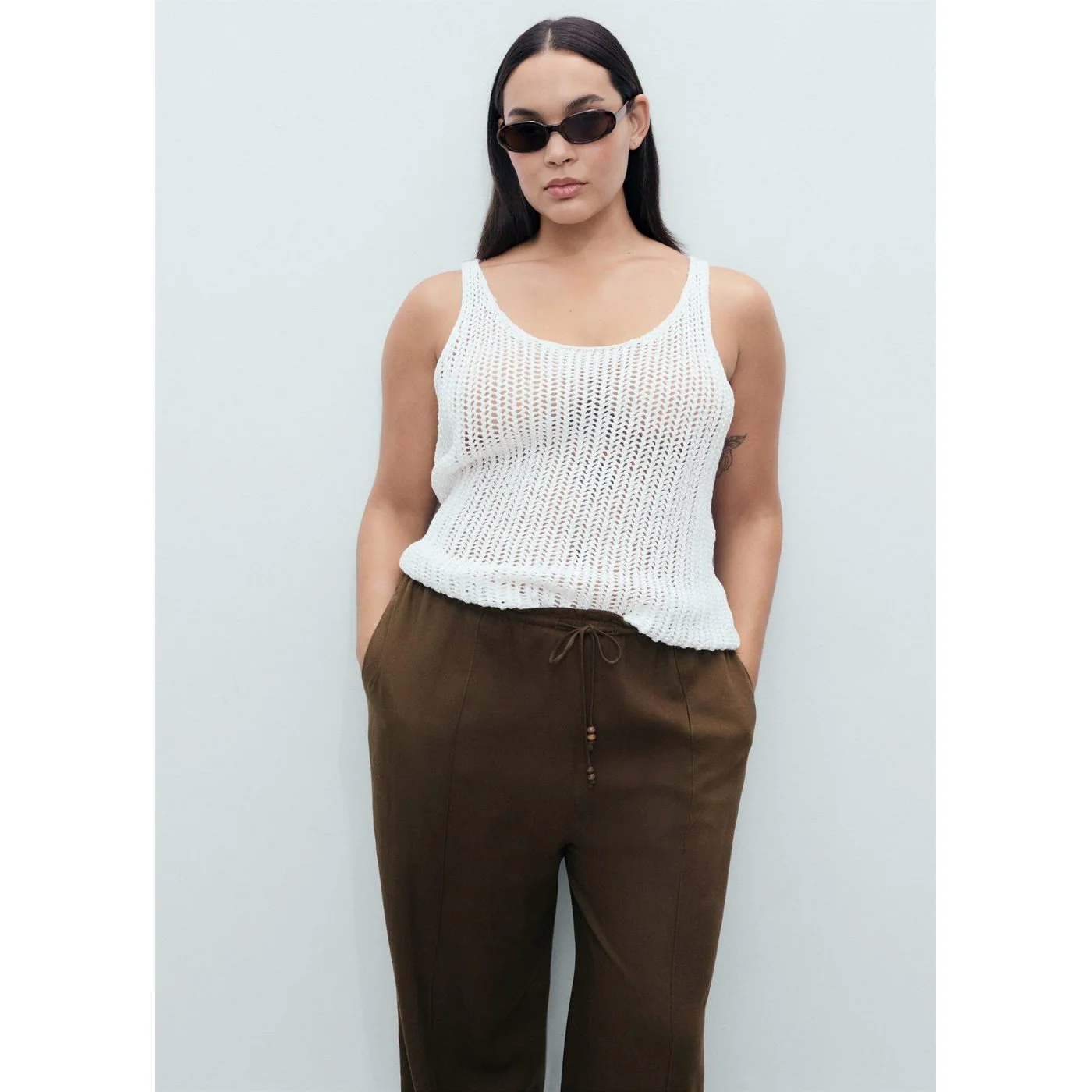 Pantalon Scott - Medium Brown - Image 6