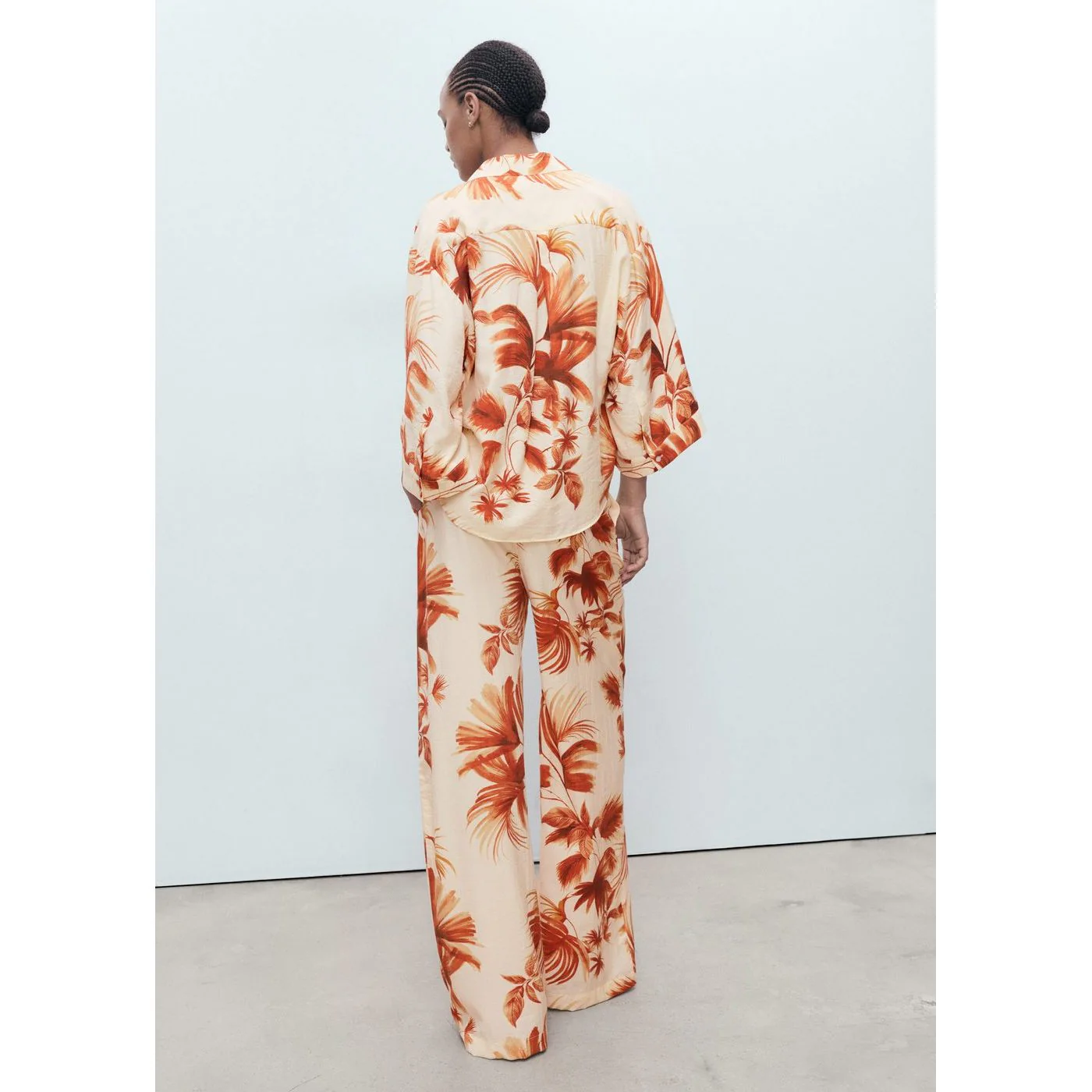 Chemise Palm - Off White - Image 3