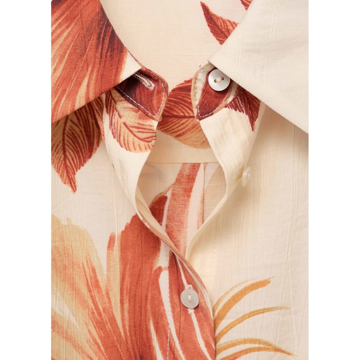 Chemise Palm - Off White - Image 5