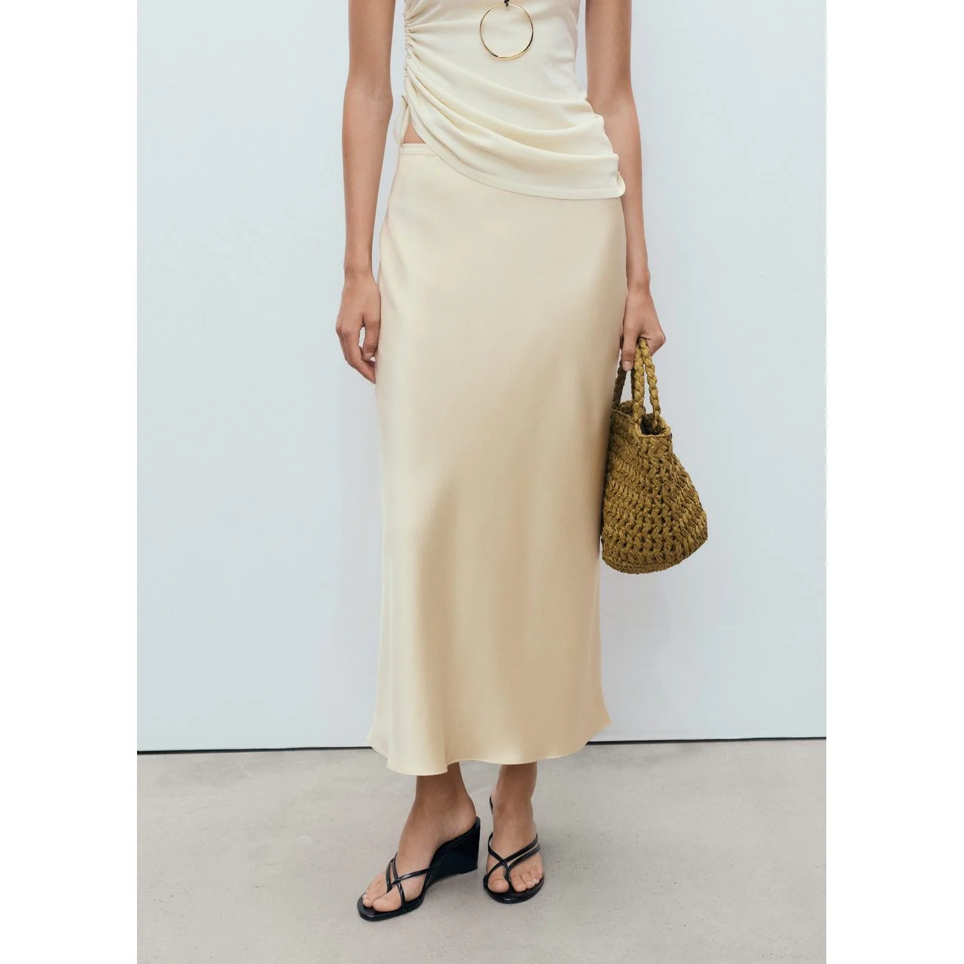 Jupe Mia - Pastel Yellow - Image 2