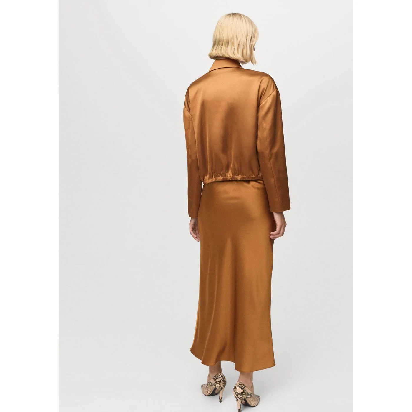 Jupe Mia - Cognac - Image 3