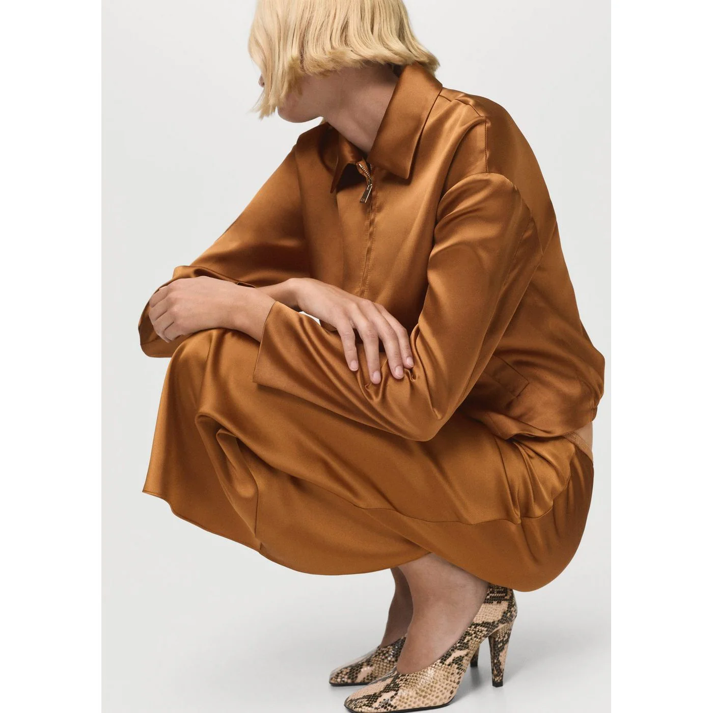 Jupe Mia - Cognac - Image 5