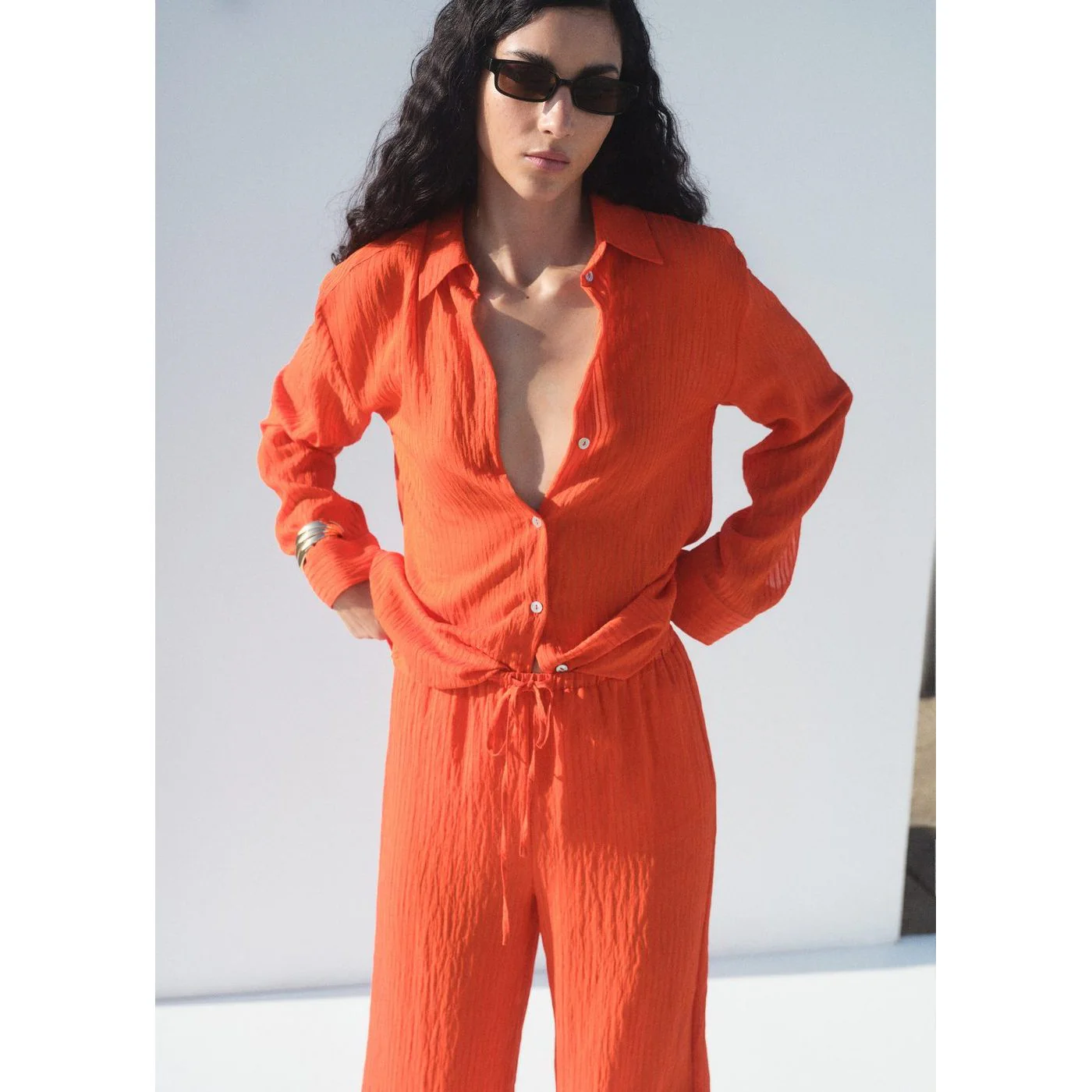 Pantalon Carrot - Orange - Image 4