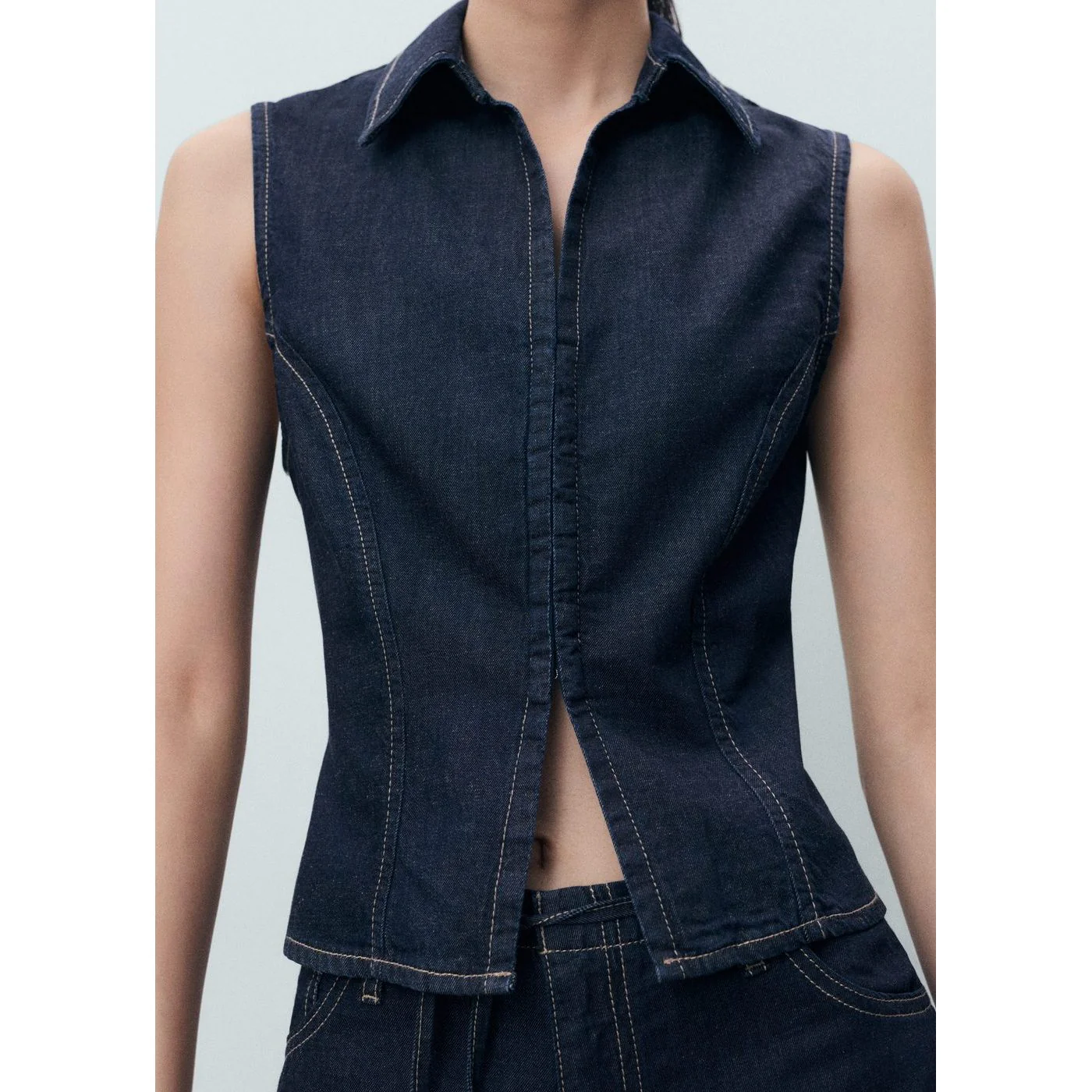Top Maria - Bleu - Image 4