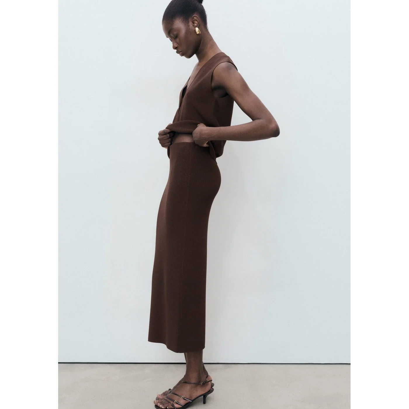 Jupe Seseta - Chocolate - Image 5