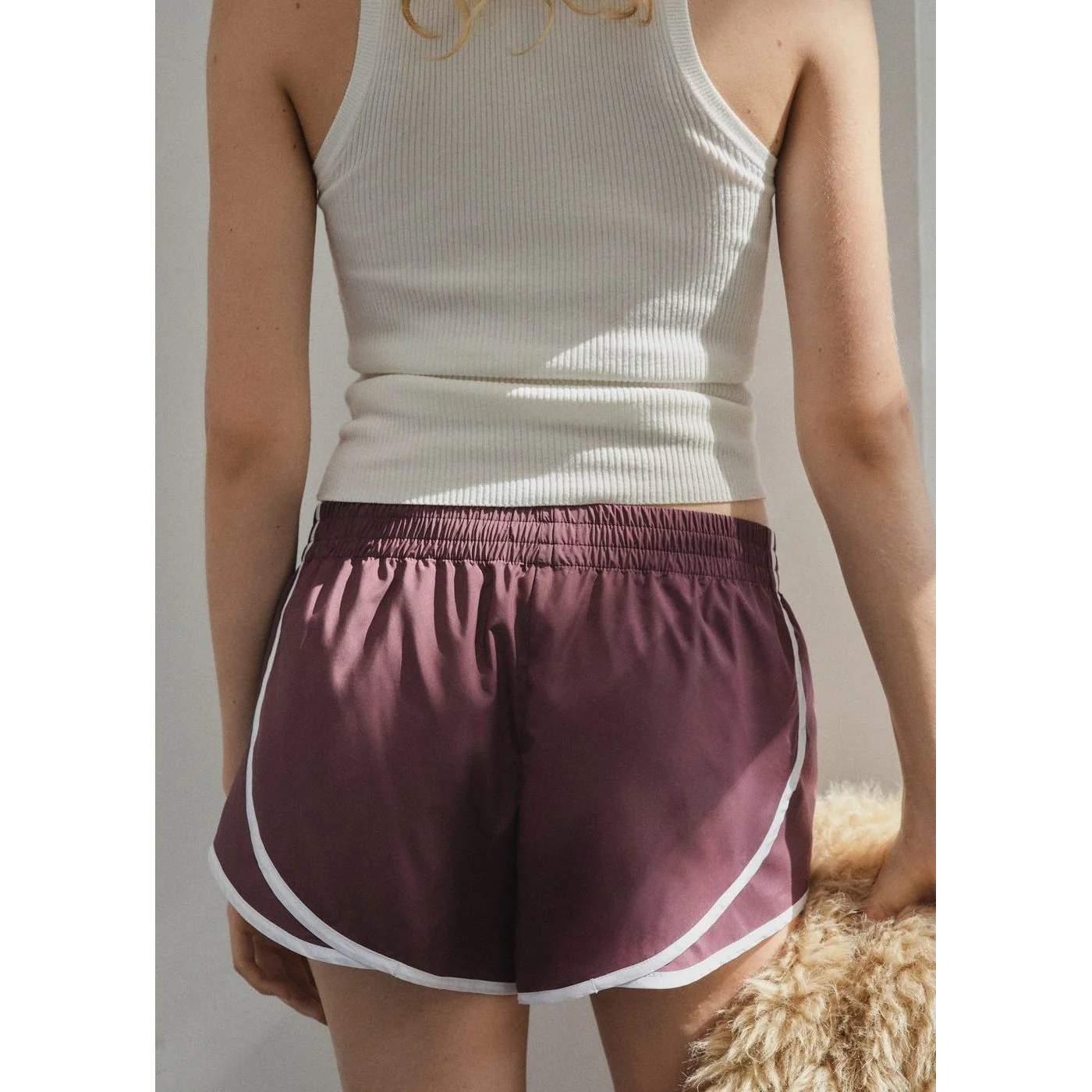 Short Ebro - Maroon - Image 3