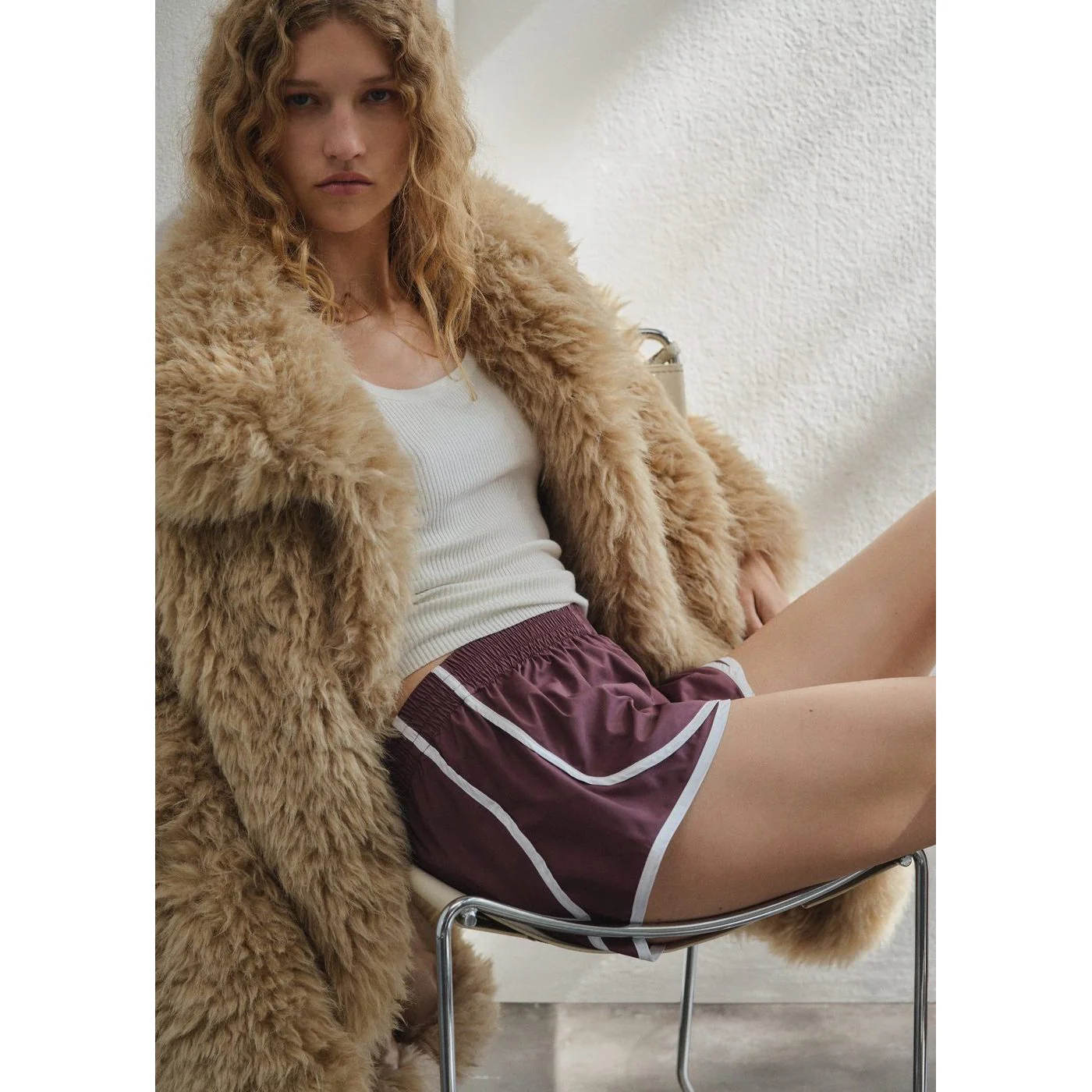Short Ebro - Maroon - Image 4