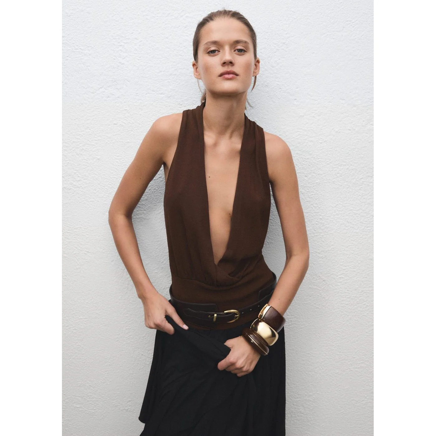 Top Lolita - Brown - Image 2
