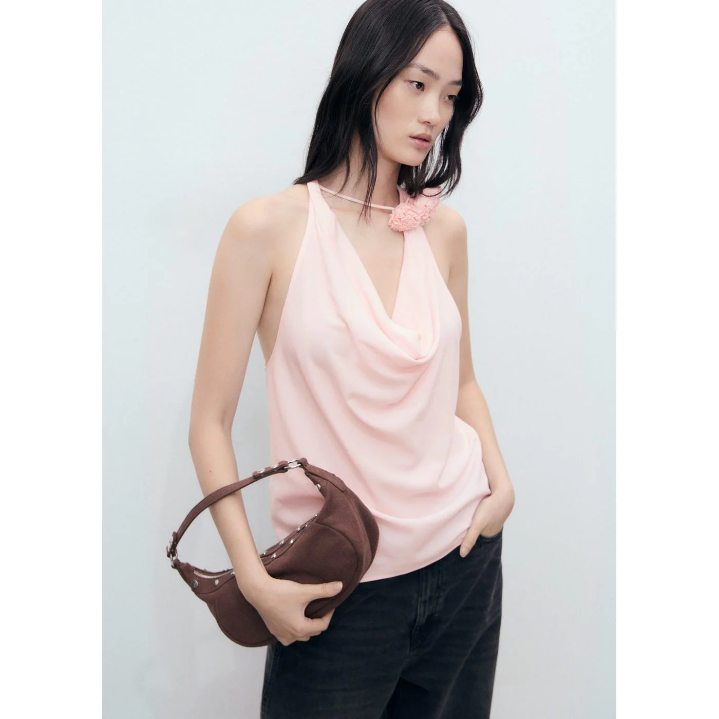 Blouse Alice - Pastel Pink - Image 2