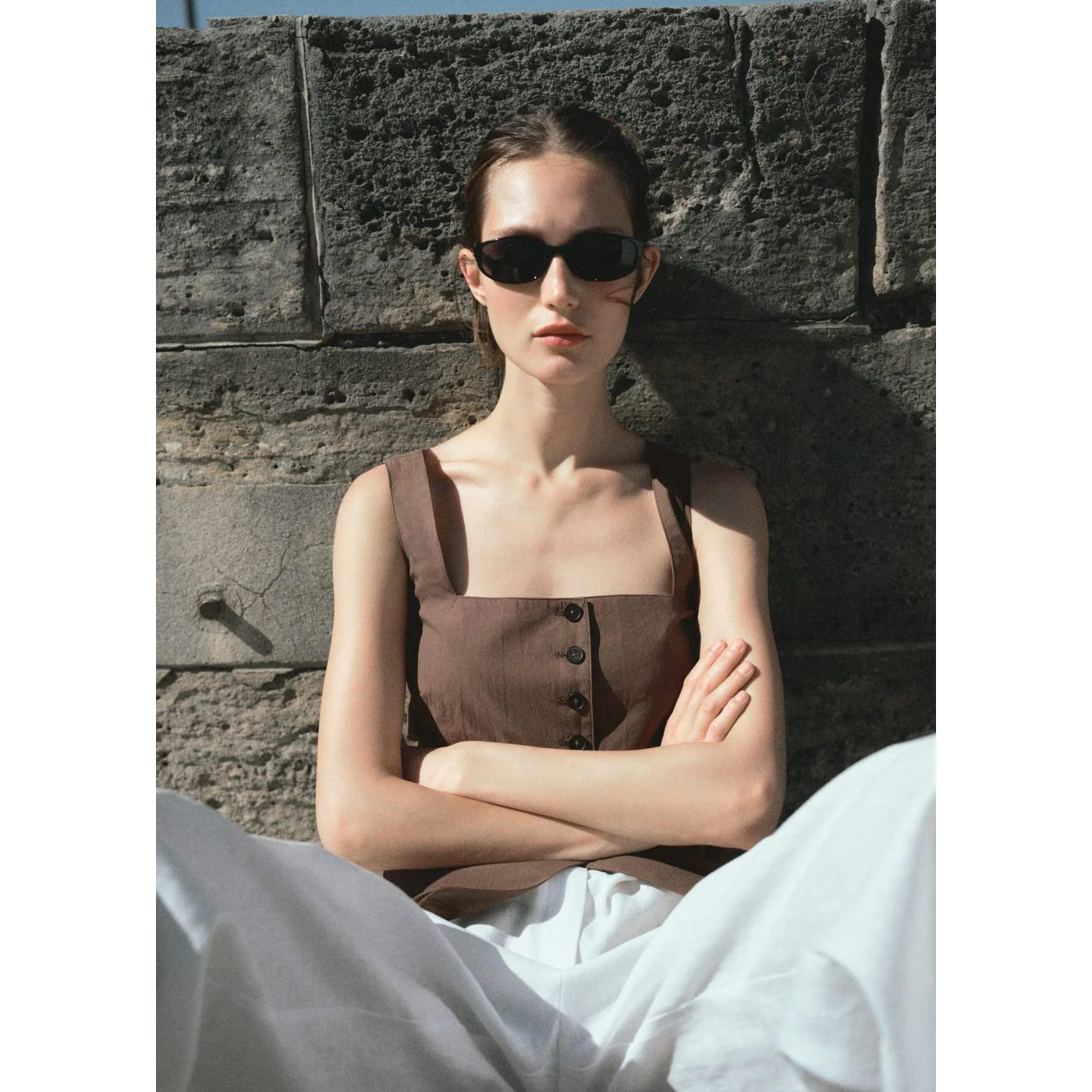 Manteau Huga - Brown - Image 6