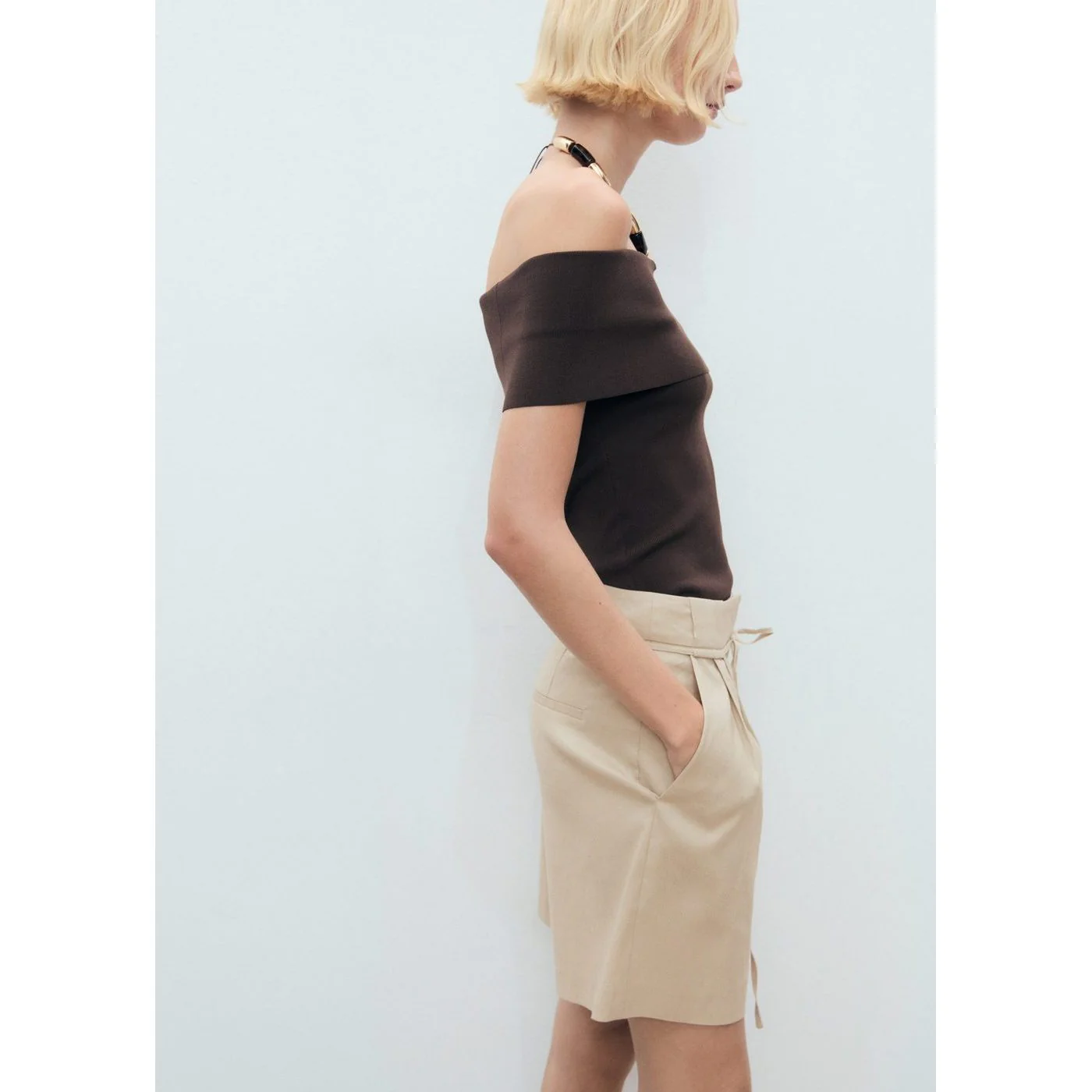 Short Paulo - Beige - Image 4