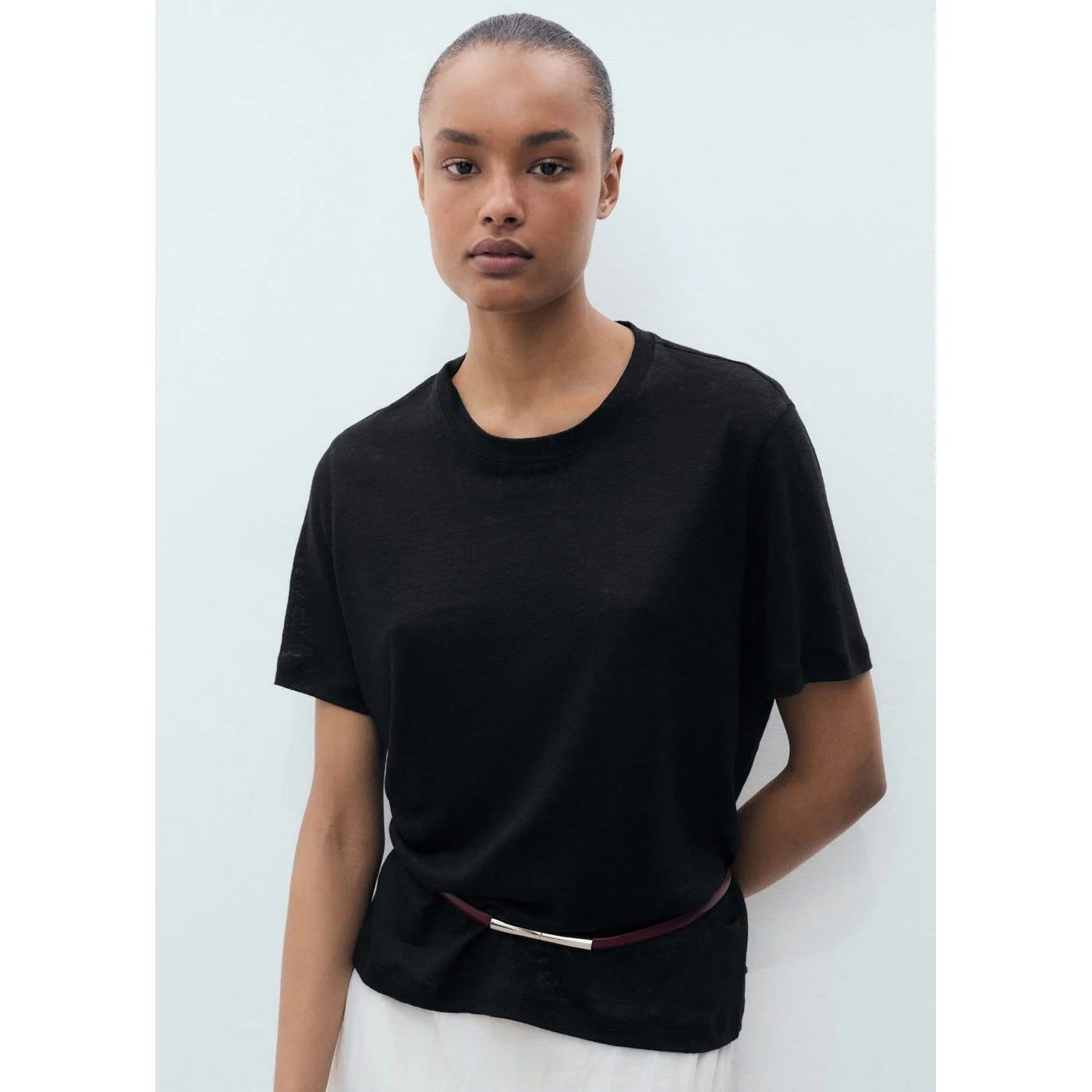 T-Shirt Lenu - Noir - Image 2