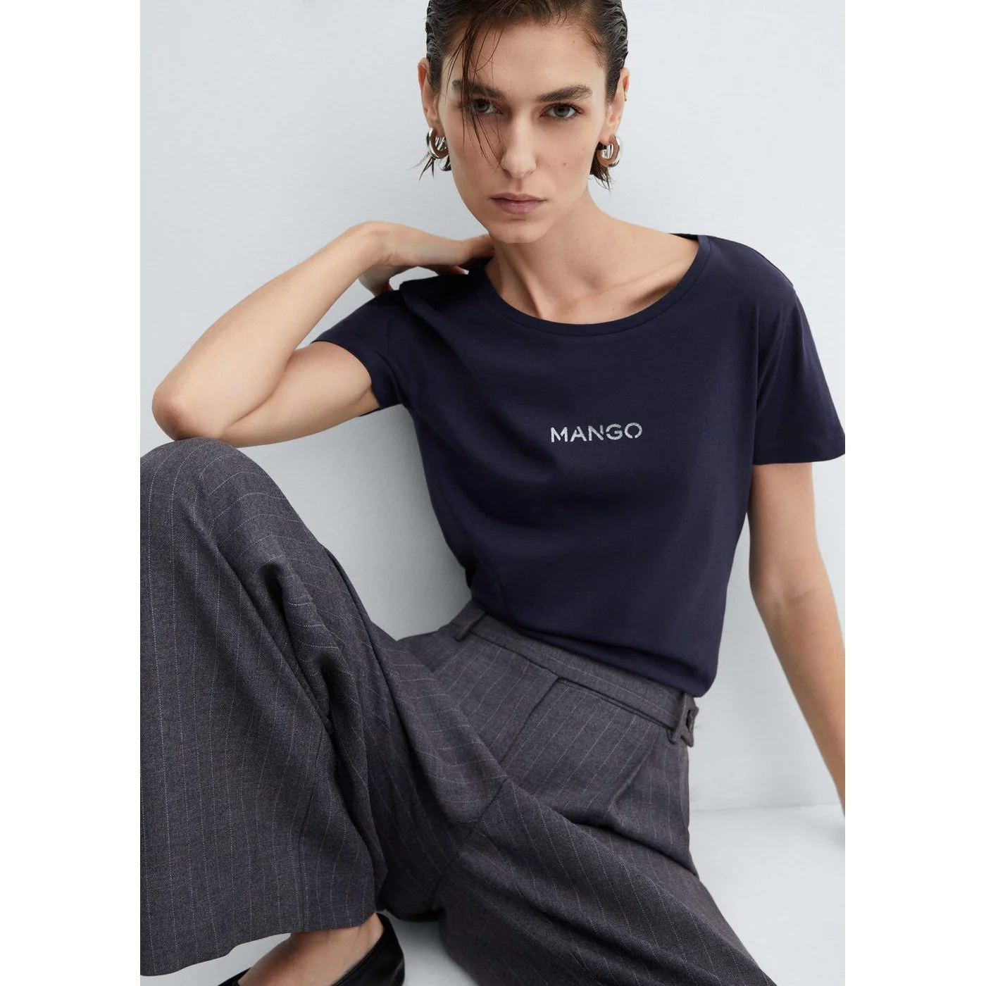 T-Shirt Mangolog-H - Dark Navy - Image 4