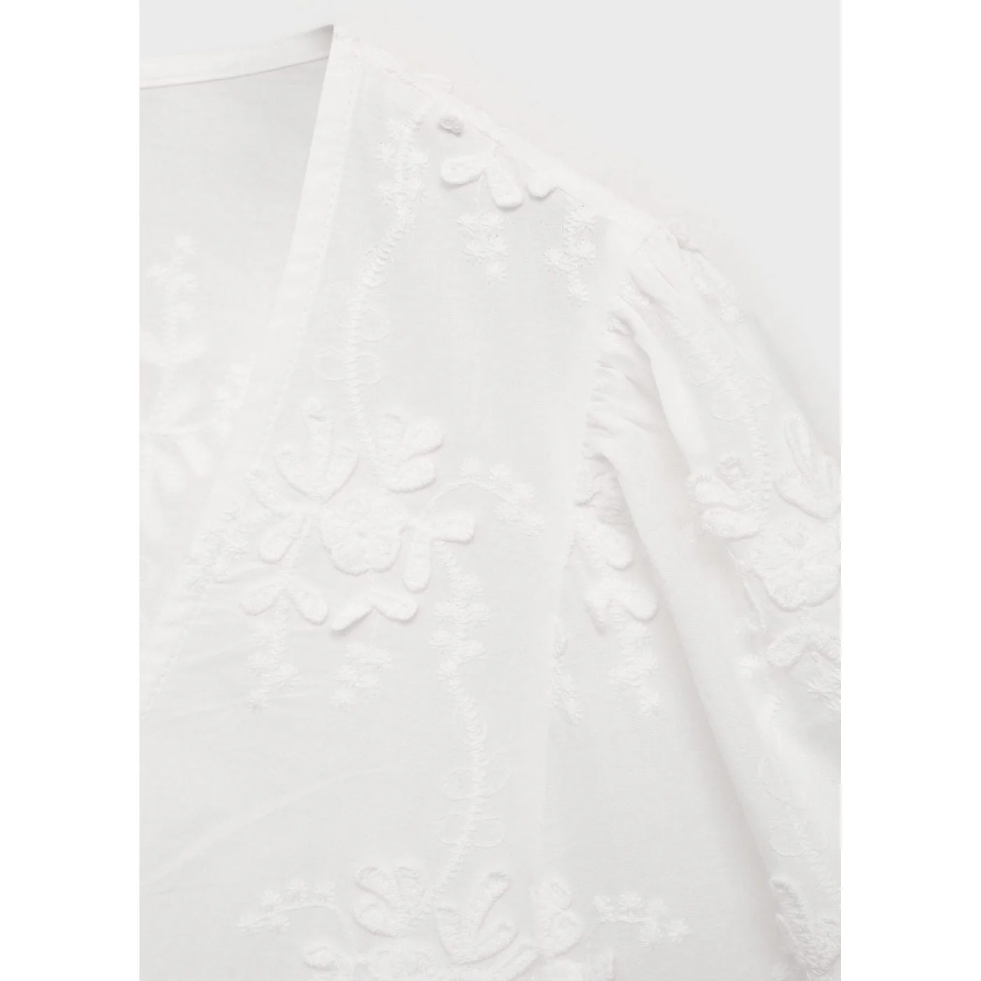 Blouse Swirly - Off White - Image 7