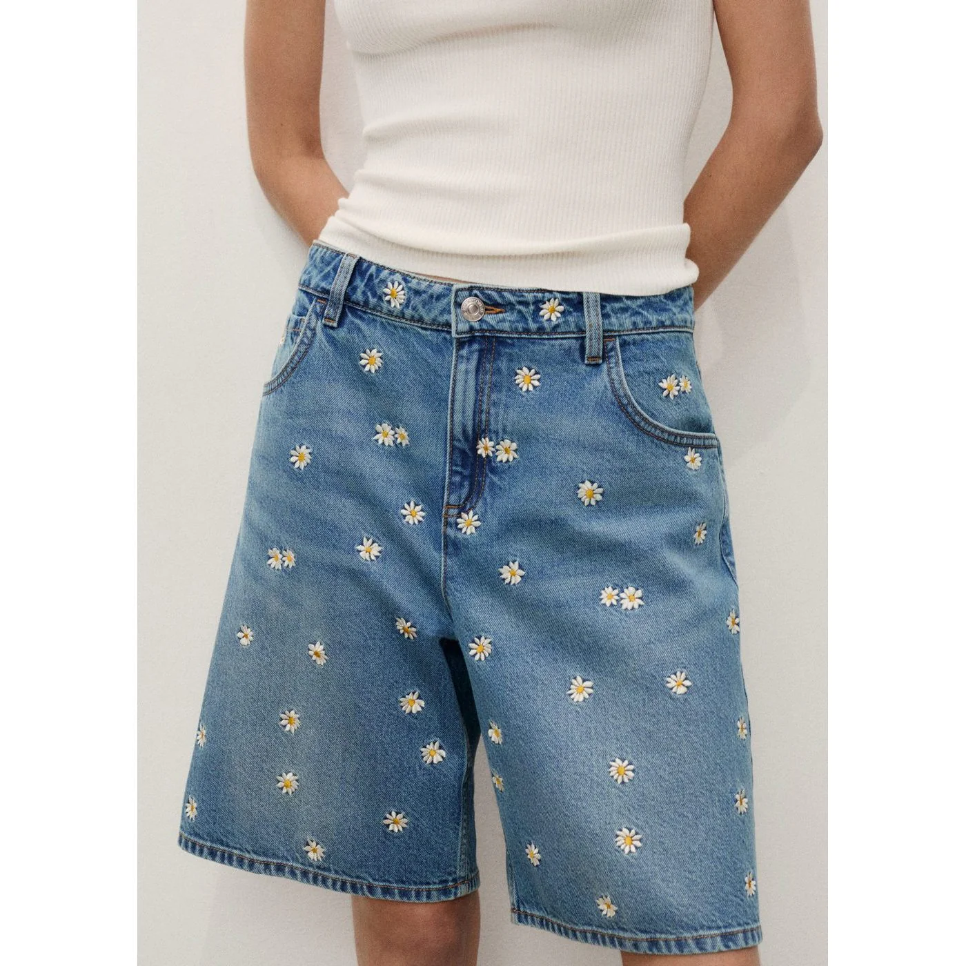 Bermuda Shorts Massy - Medium Blue - Image 4