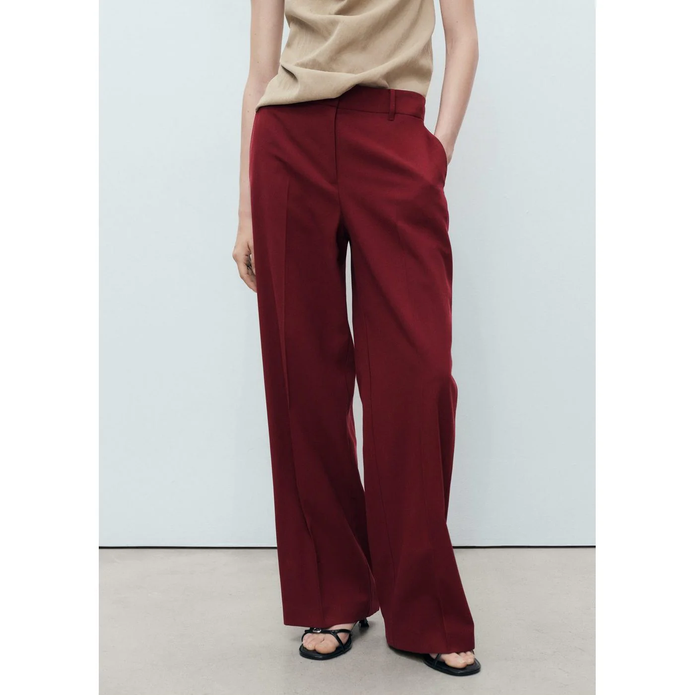 Pantalon Carlos - Grenat - Image 2