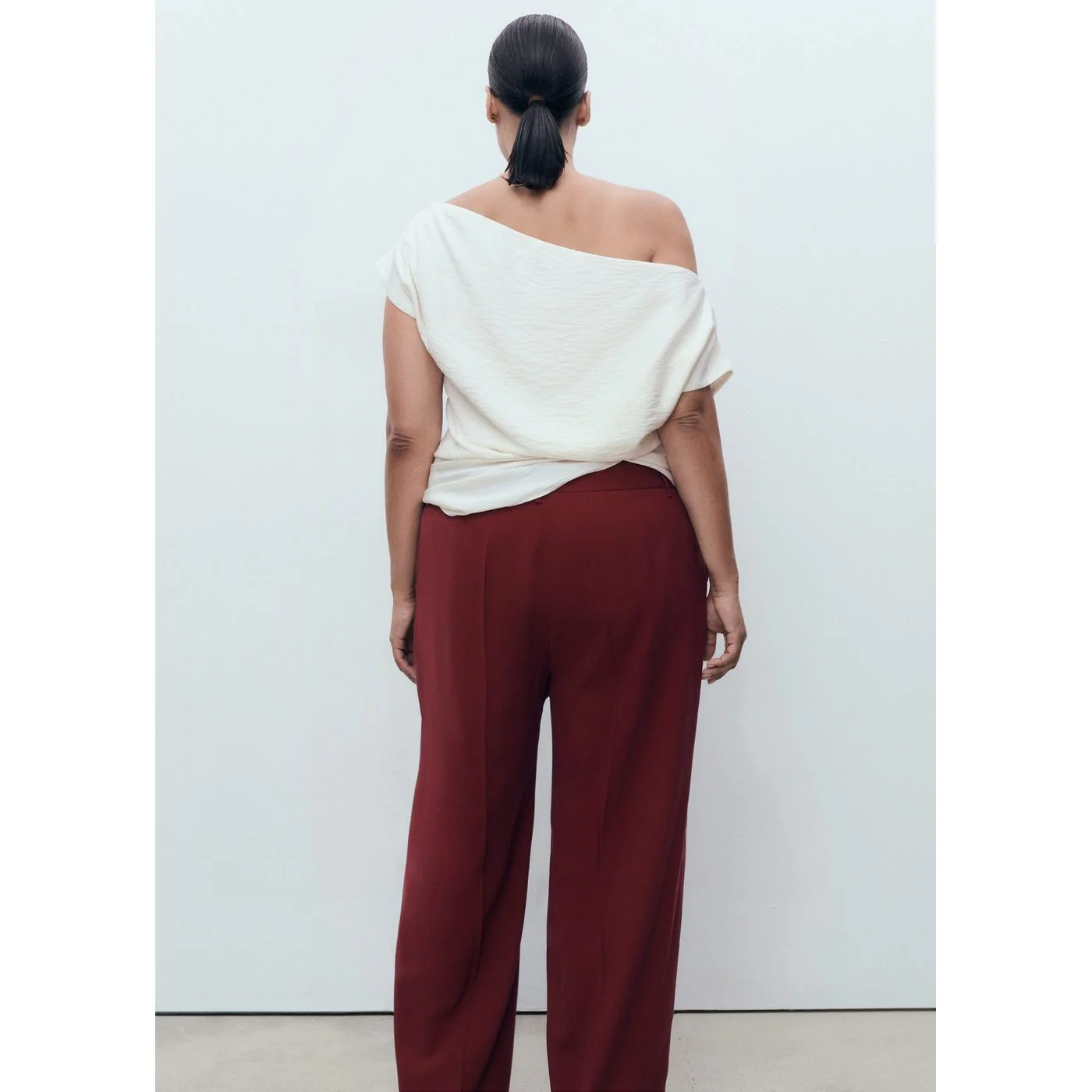 Pantalon Carlos - Grenat - Image 6