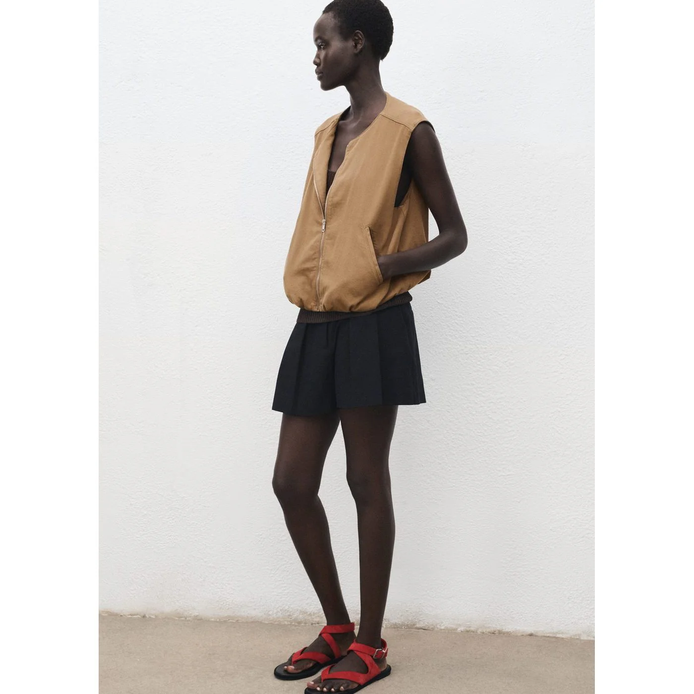 Gilet Doris - Brun - Image 5