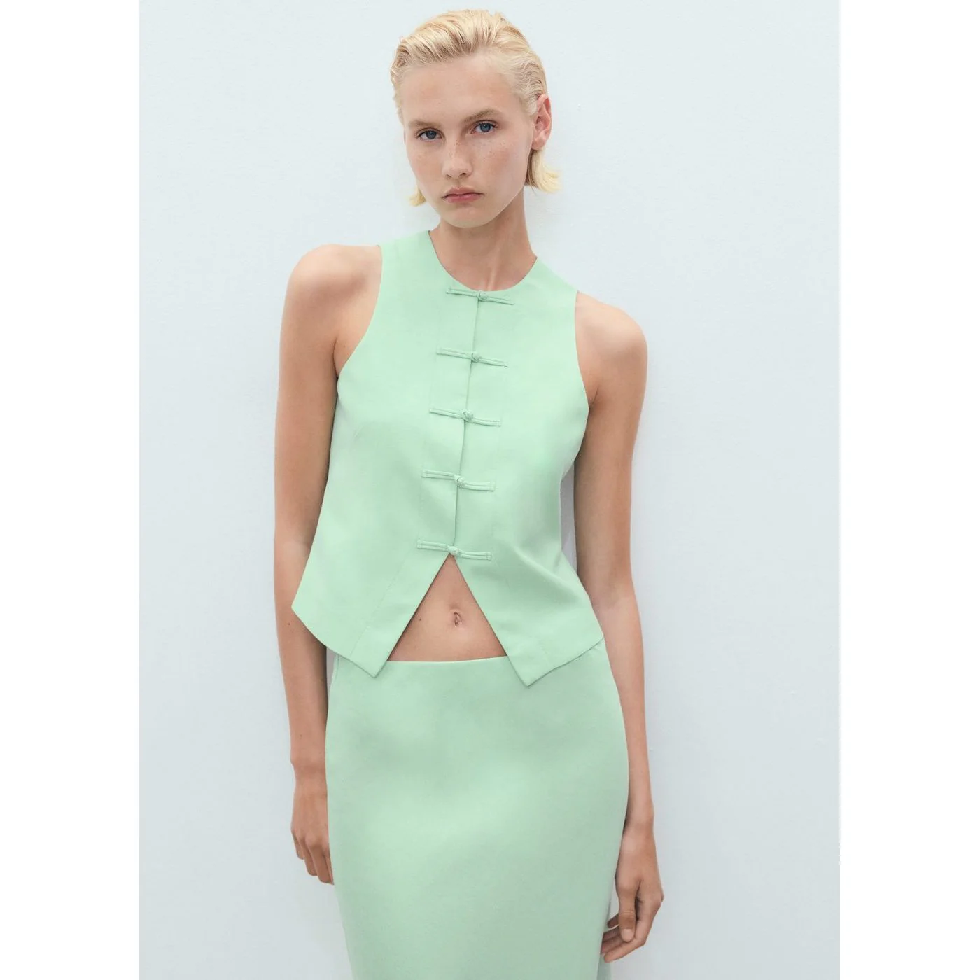 Manteau Laguna - Pastel Green - Image 2