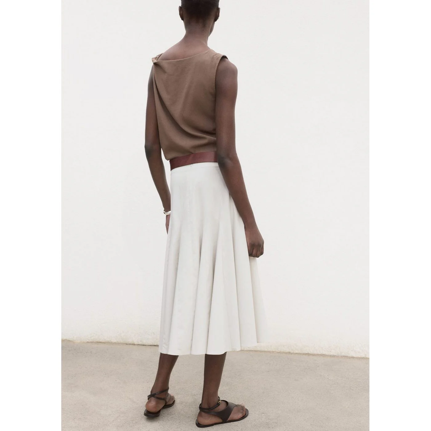 Jupe Aina-H - Gris - Image 3