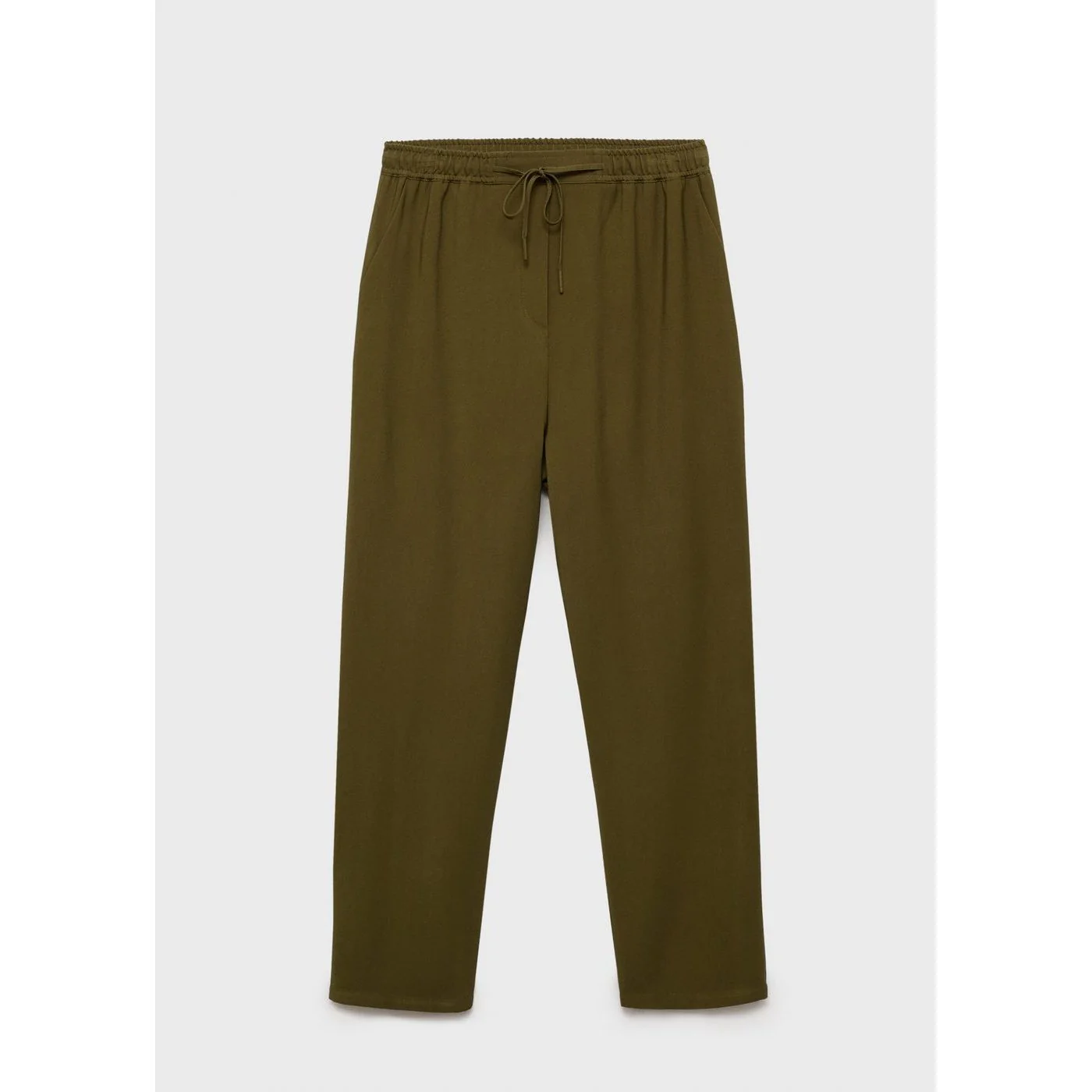 Pantalon Fluido - Kaki - Image 10