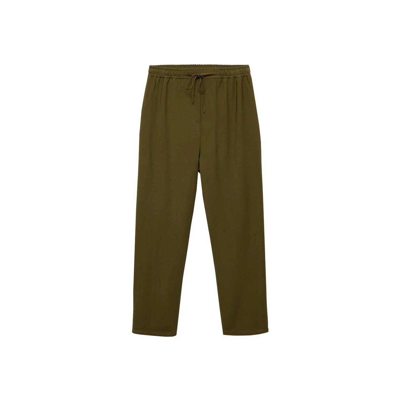 Pantalon Fluido - Kaki - Image 11