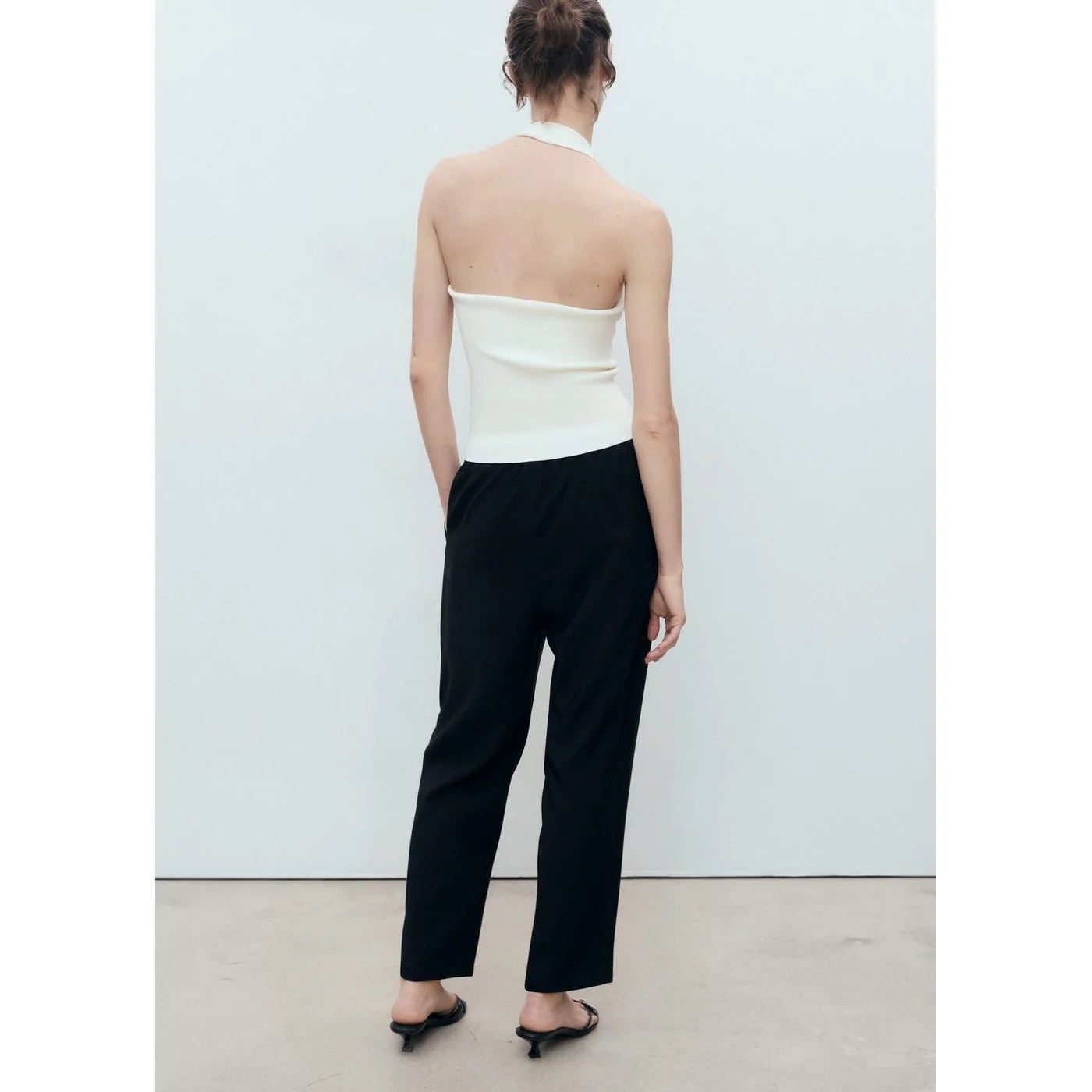 Pantalon Fluido - Noir - Image 3