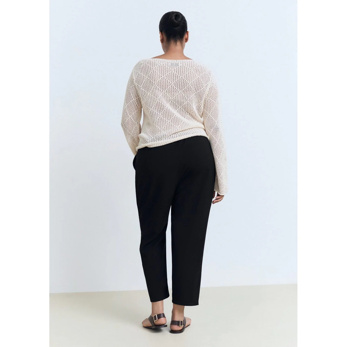 Pantalon Fluido - Noir - Image 6