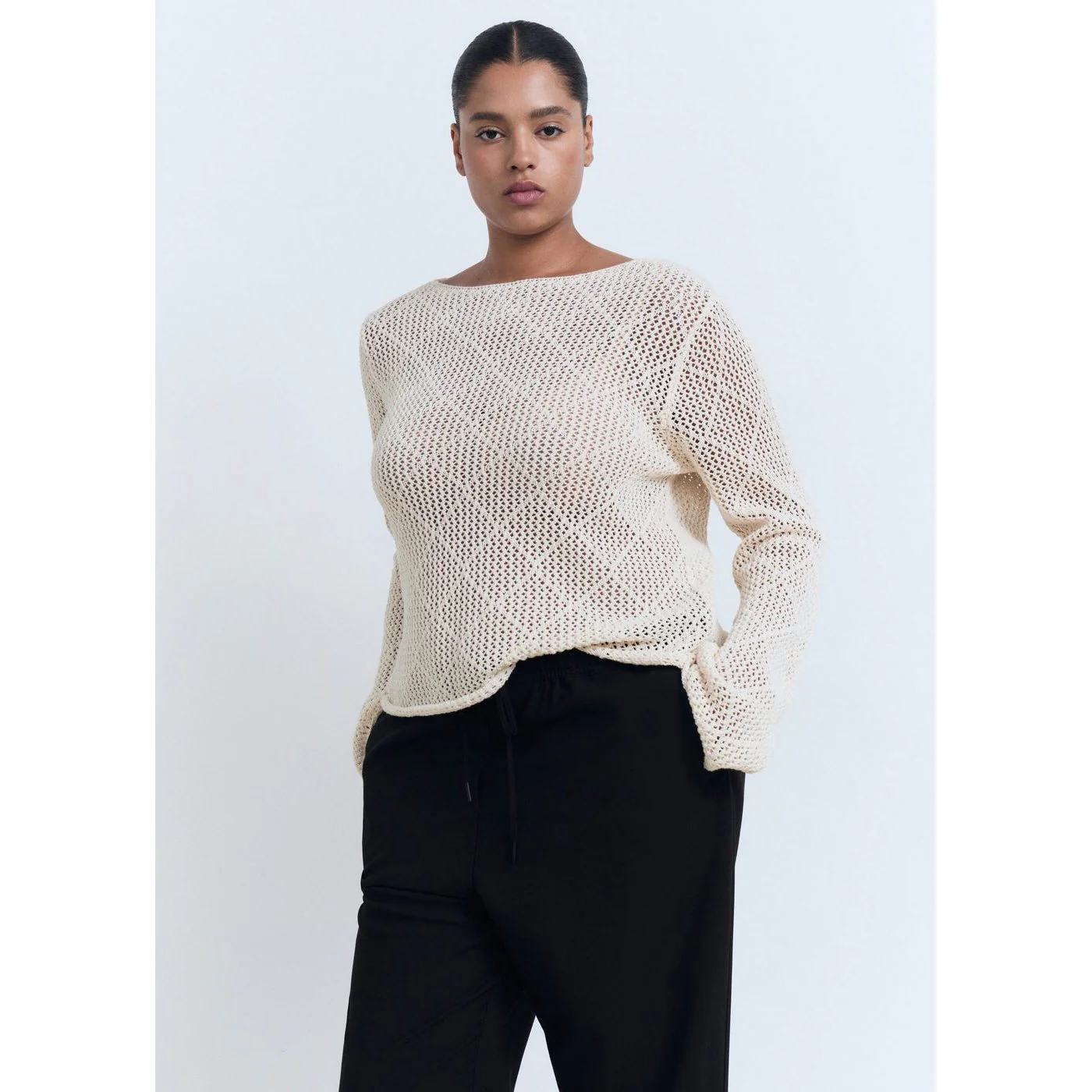 Pantalon Fluido - Noir - Image 7