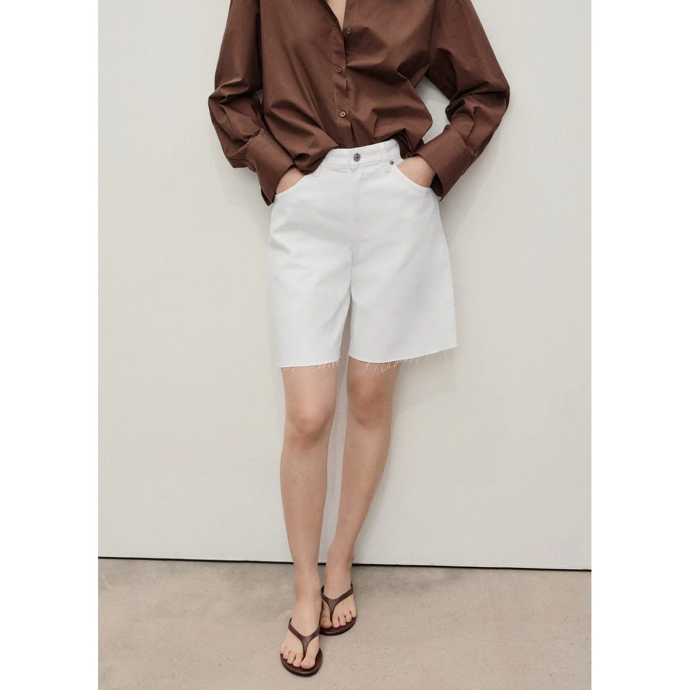 Bermuda Shorts Anne - White - Image 2