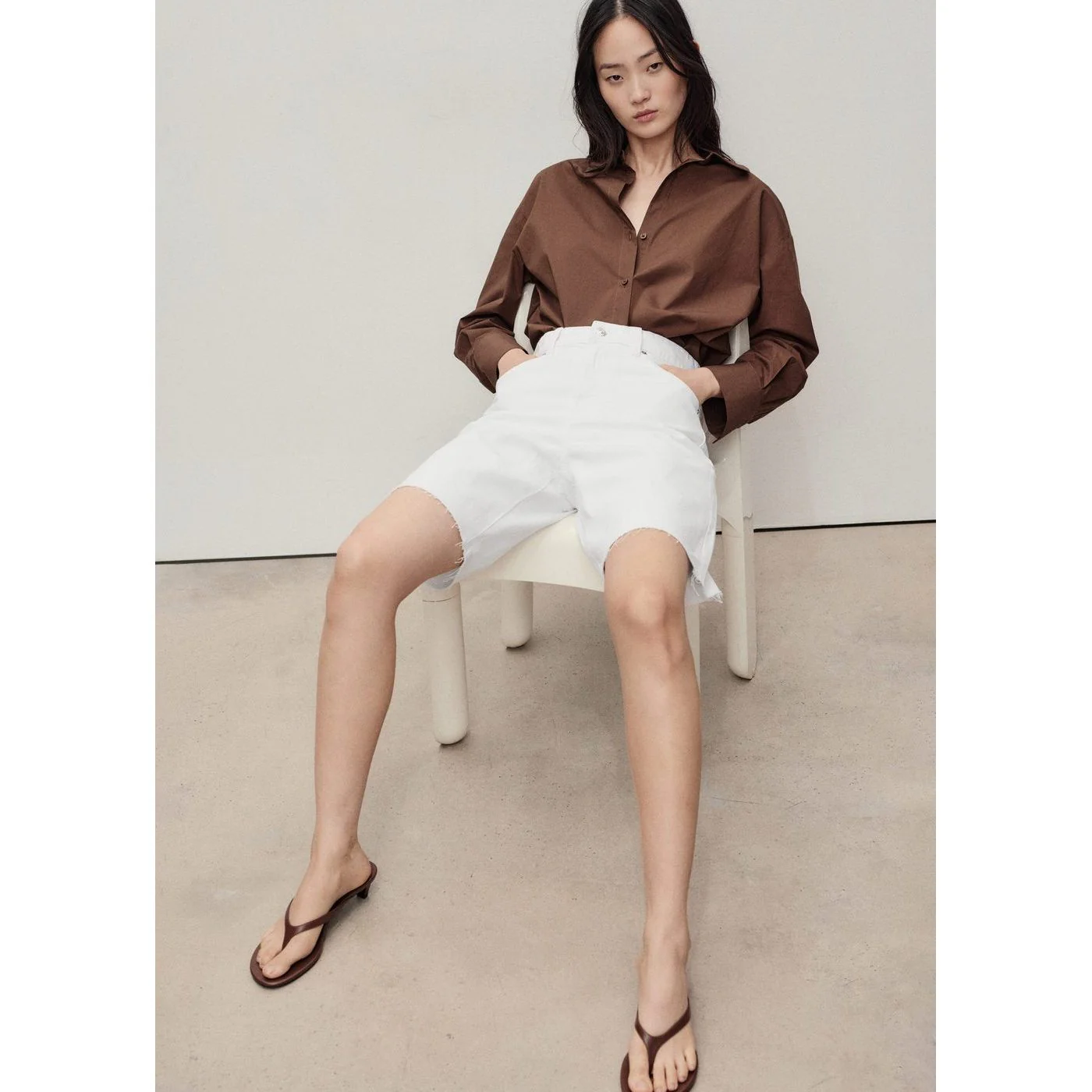 Bermuda Shorts Anne - White - Image 6