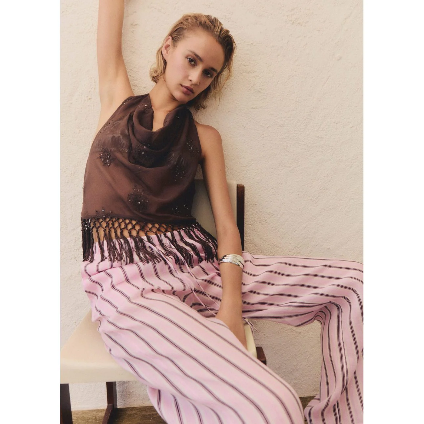 Pantalon Comba - Light Pink - Image 2