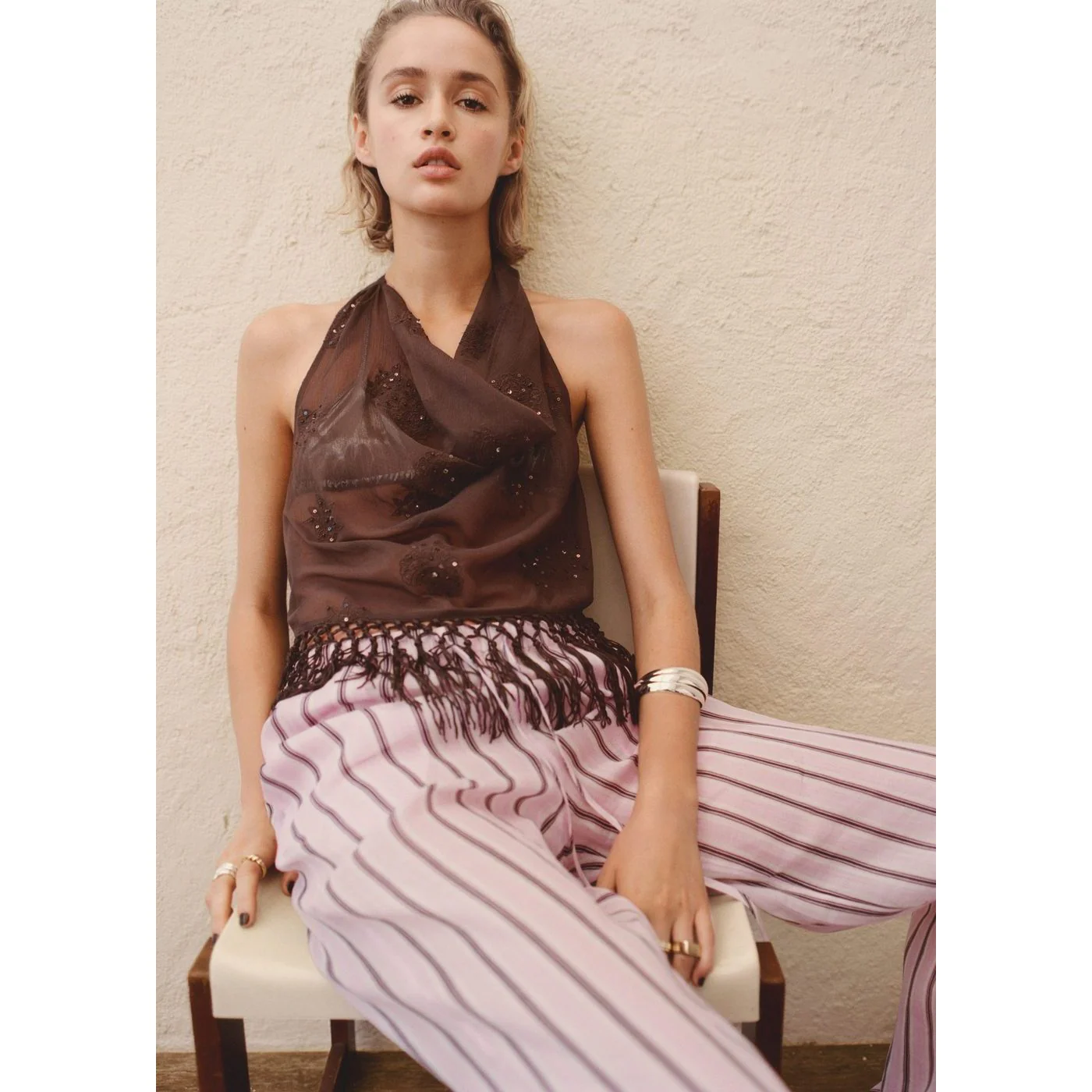 Pantalon Comba - Light Pink - Image 4