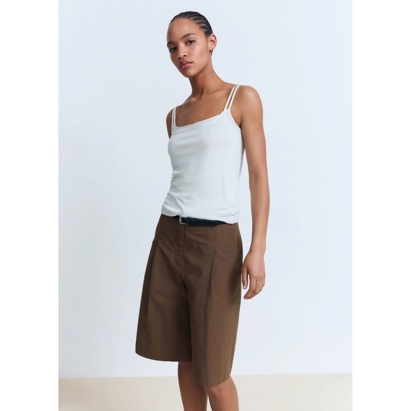 Bermuda Shorts Huga - Brown - Image 4