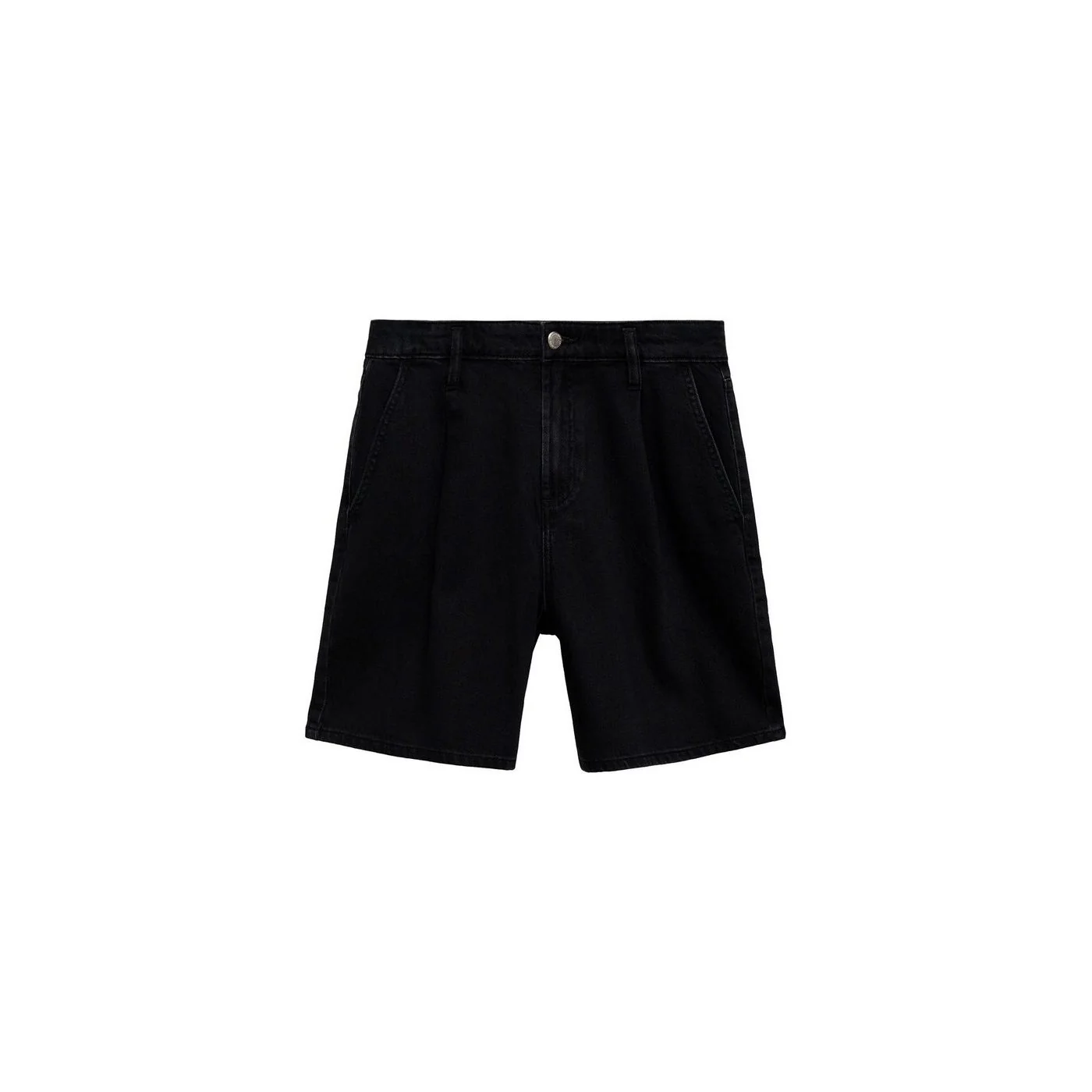 Bermuda Shorts Marina - Black Denim - Image 10