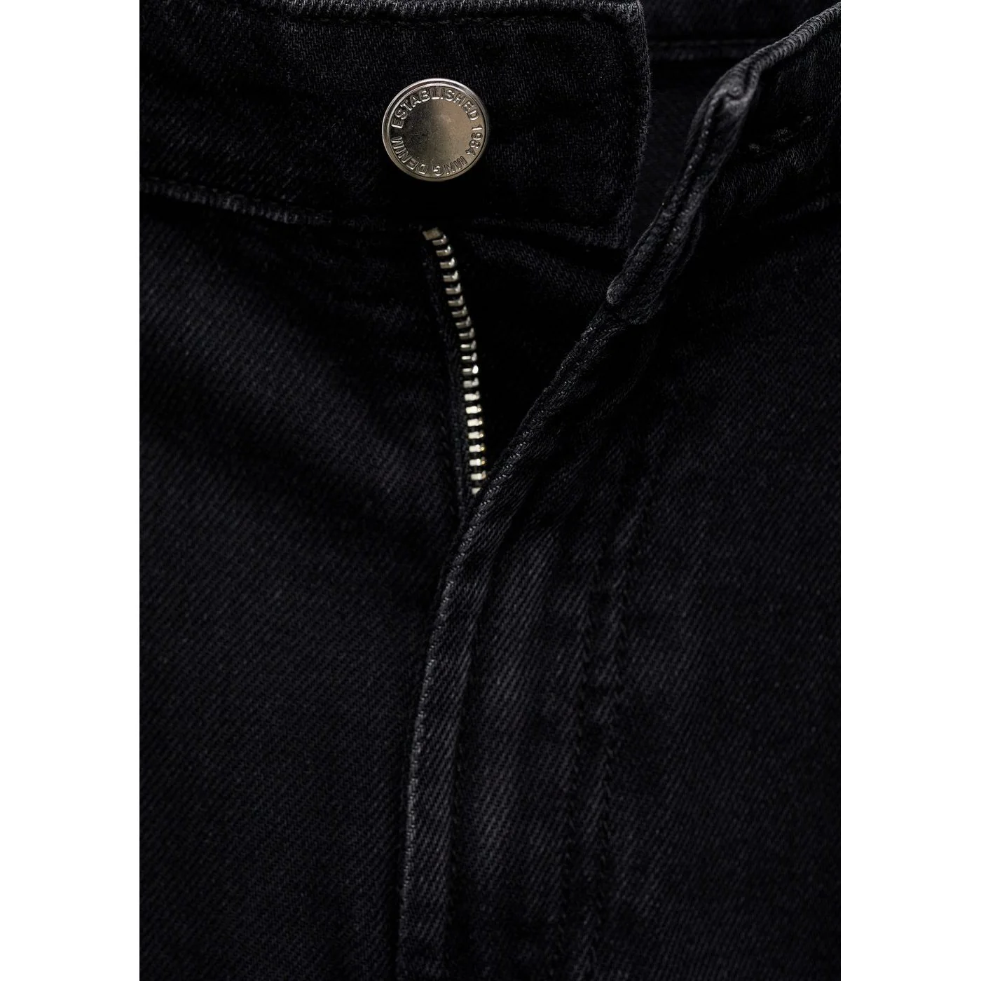 Bermuda Shorts Marina - Black Denim - Image 8