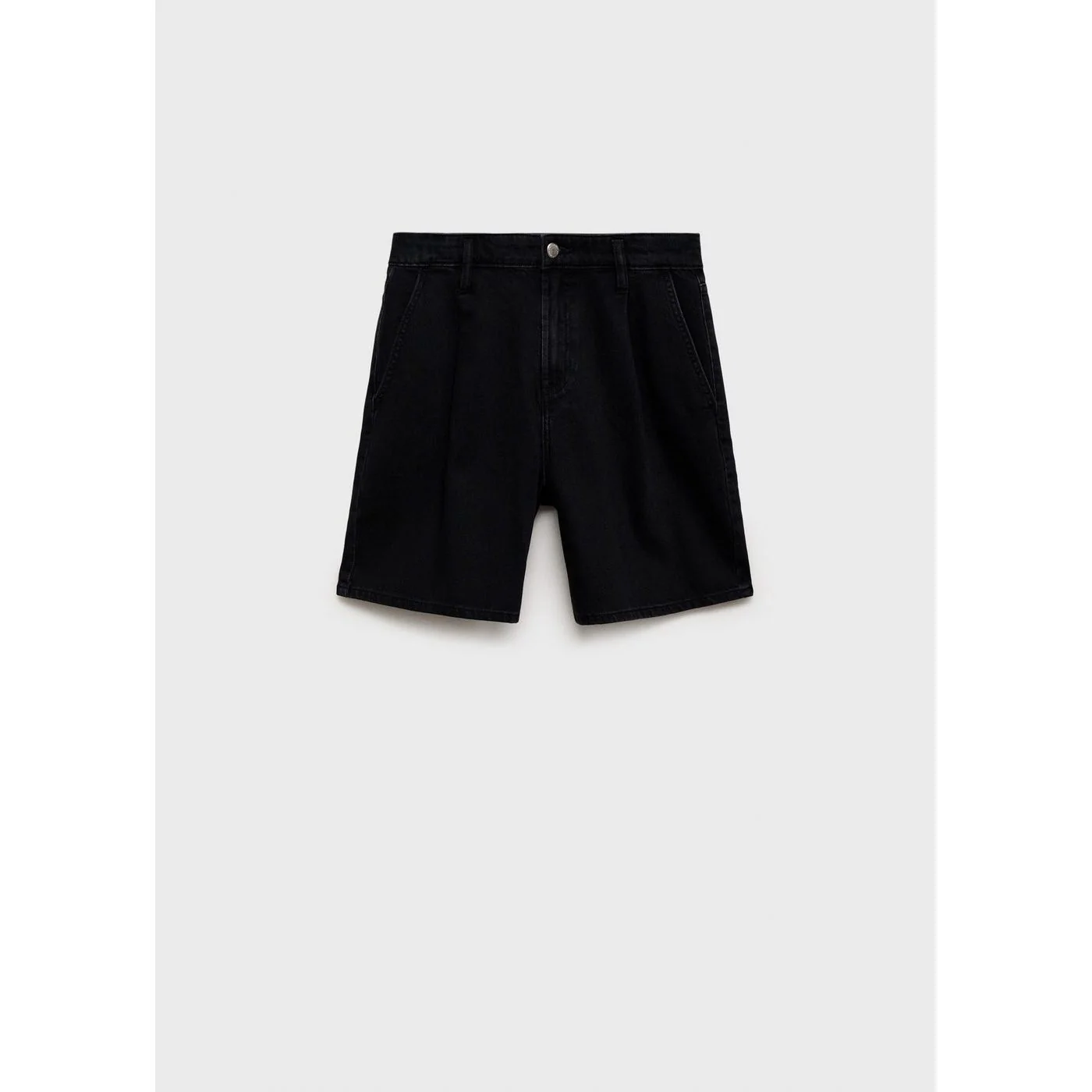 Bermuda Shorts Marina - Black Denim - Image 9