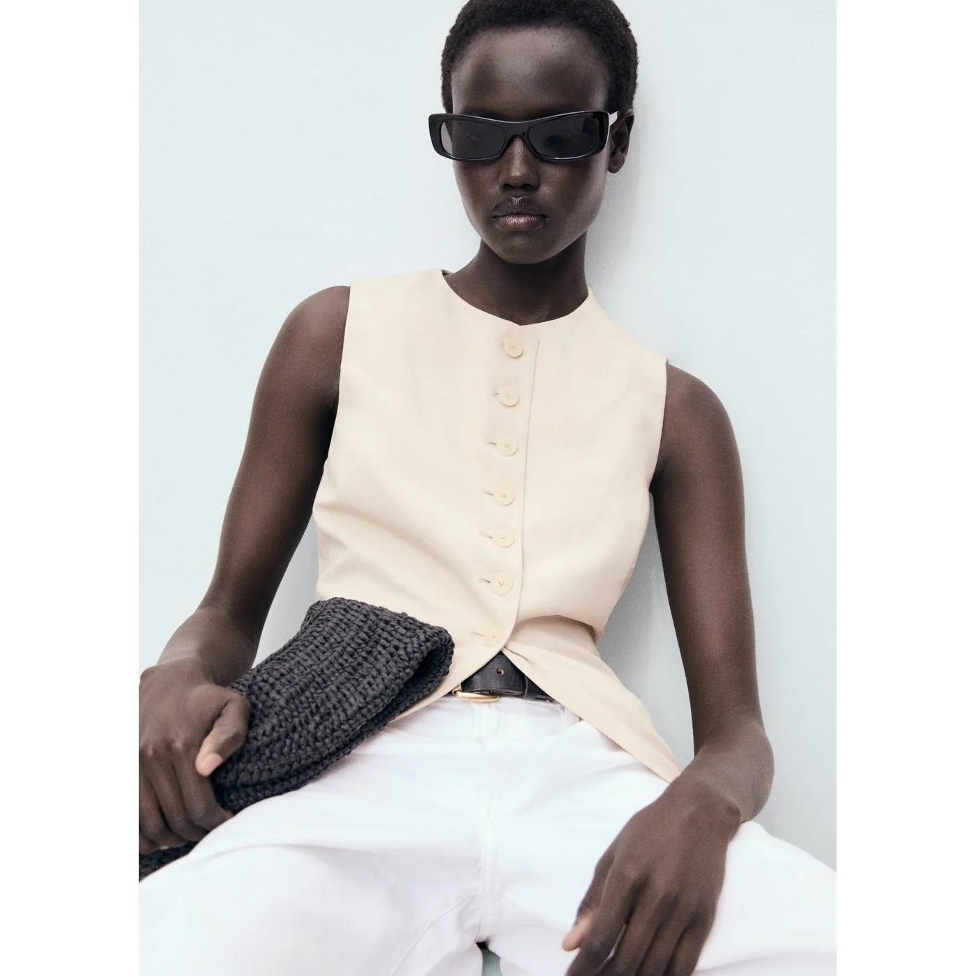 Manteau Greta - Beige - Image 5