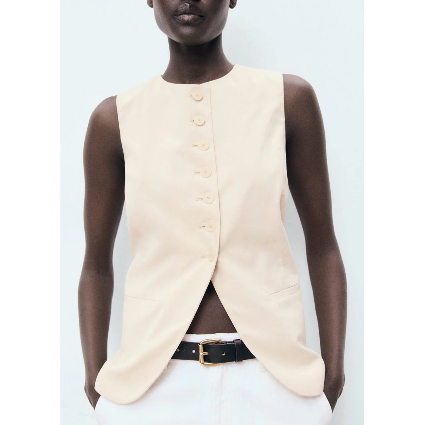 Manteau Greta - Beige - Image 6