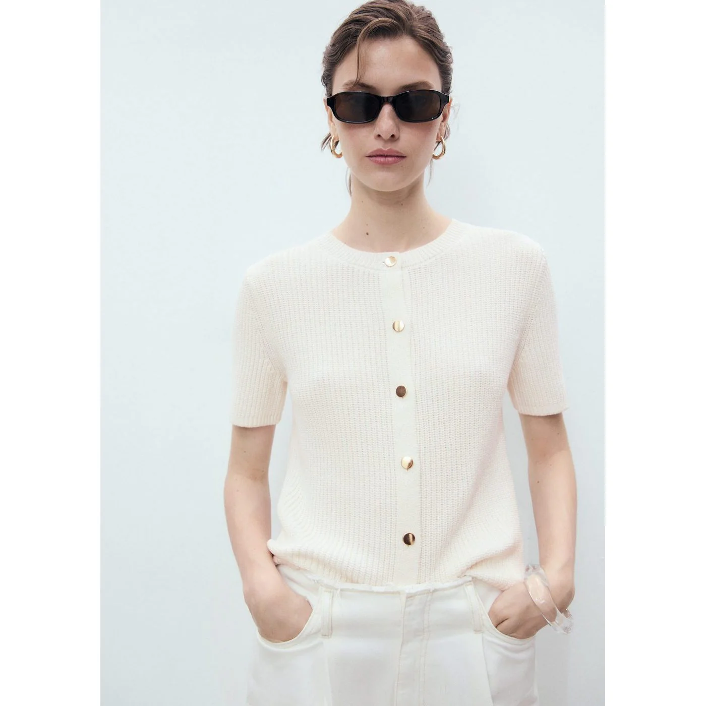 Cardigan Toti - Brut - Image 2